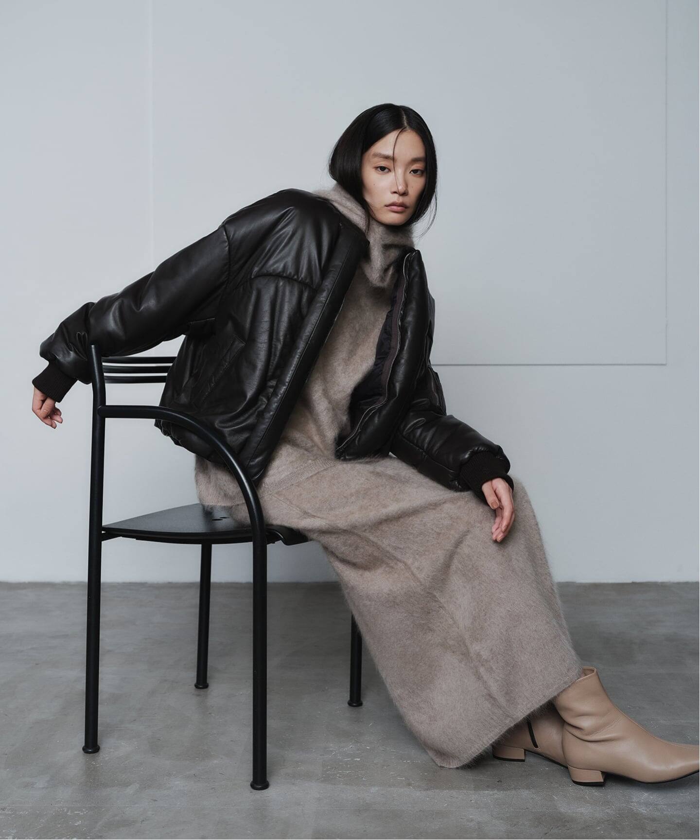 MORDECAI / モルデカイ LEATHER PUFFER ジャケット（その他ブルゾン