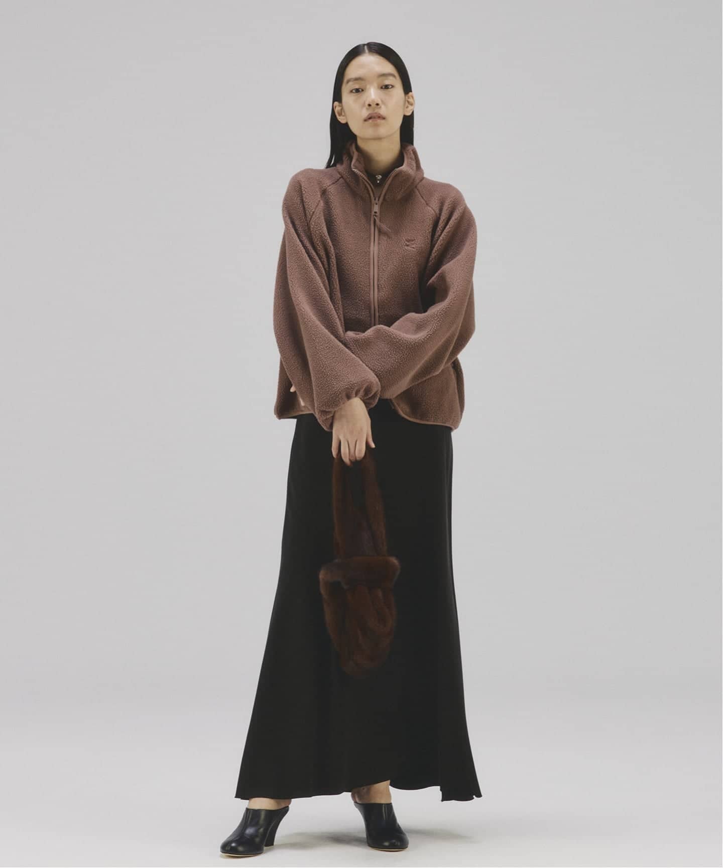EMBASSY OF BRICKS AND LOGS CALI FLEECE J フリースブルゾン（ボア