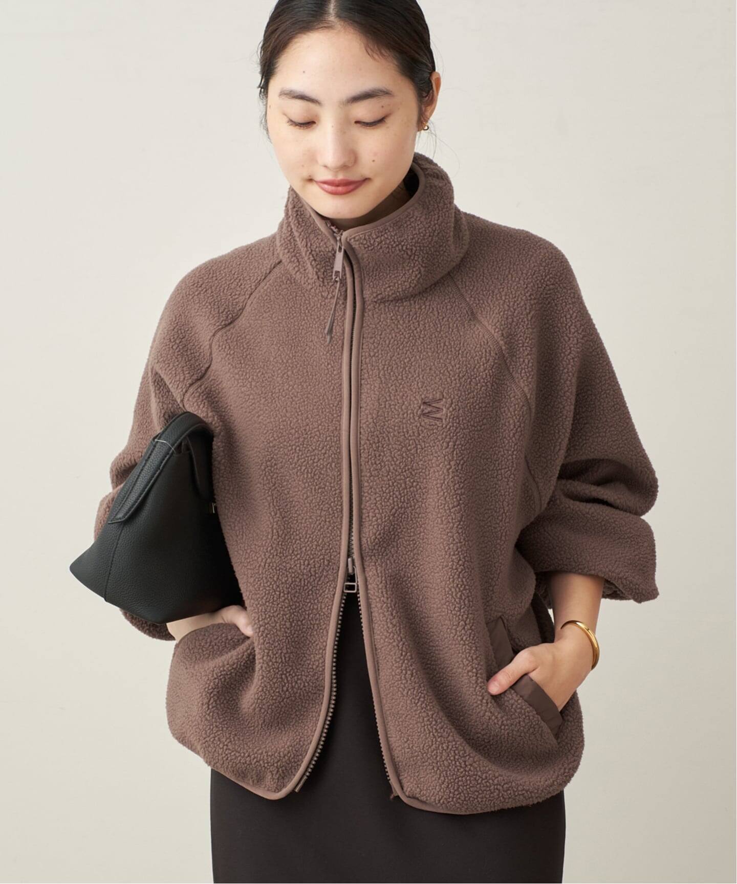 EMBASSY OF BRICKS AND LOGS CALI FLEECE J フリースブルゾン（ボア