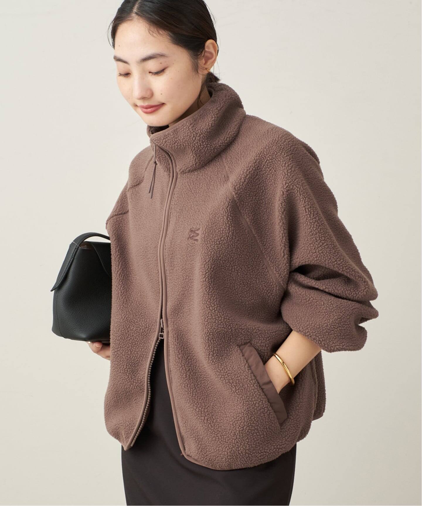 EMBASSY OF BRICKS AND LOGS CALI FLEECE J フリースブルゾン（ボア