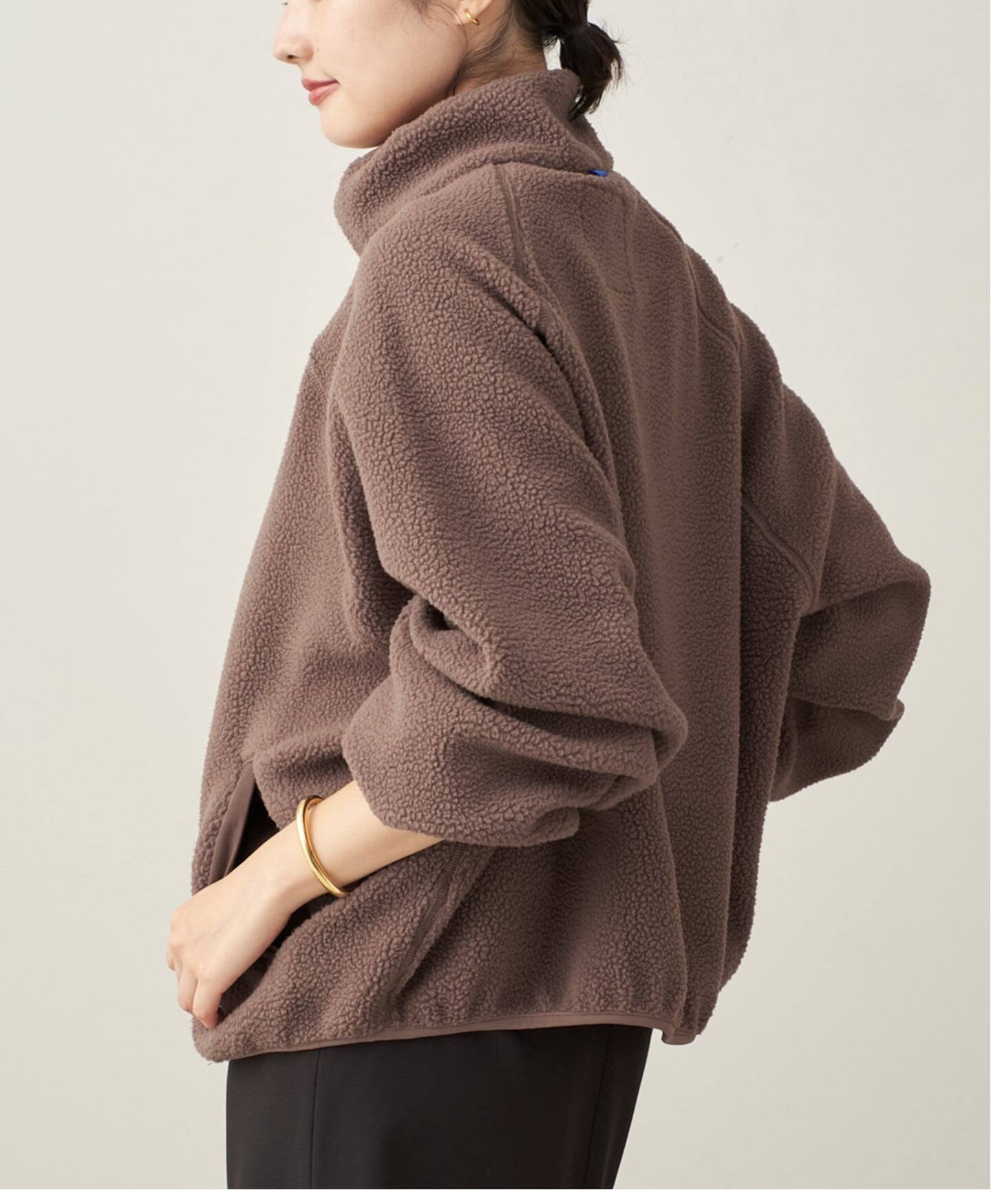 EMBASSY OF BRICKS AND LOGS CALI FLEECE J フリースブルゾン（ボア