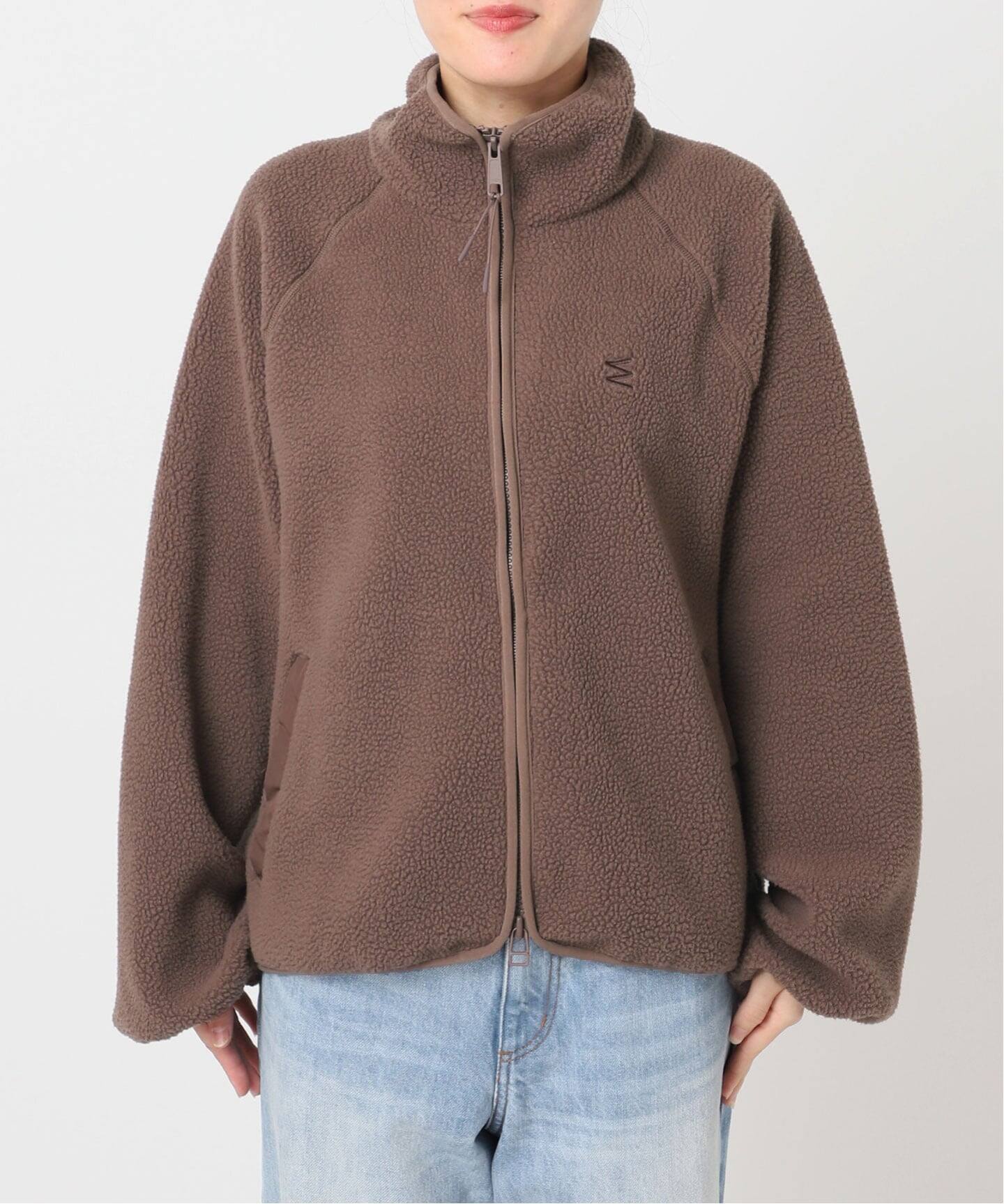 EMBASSY OF BRICKS AND LOGS CALI FLEECE J フリースブルゾン（ボア