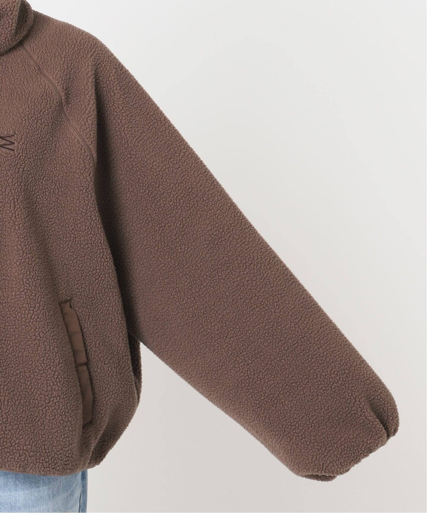 EMBASSY OF BRICKS AND LOGS CALI FLEECE J フリースブルゾン（ボア