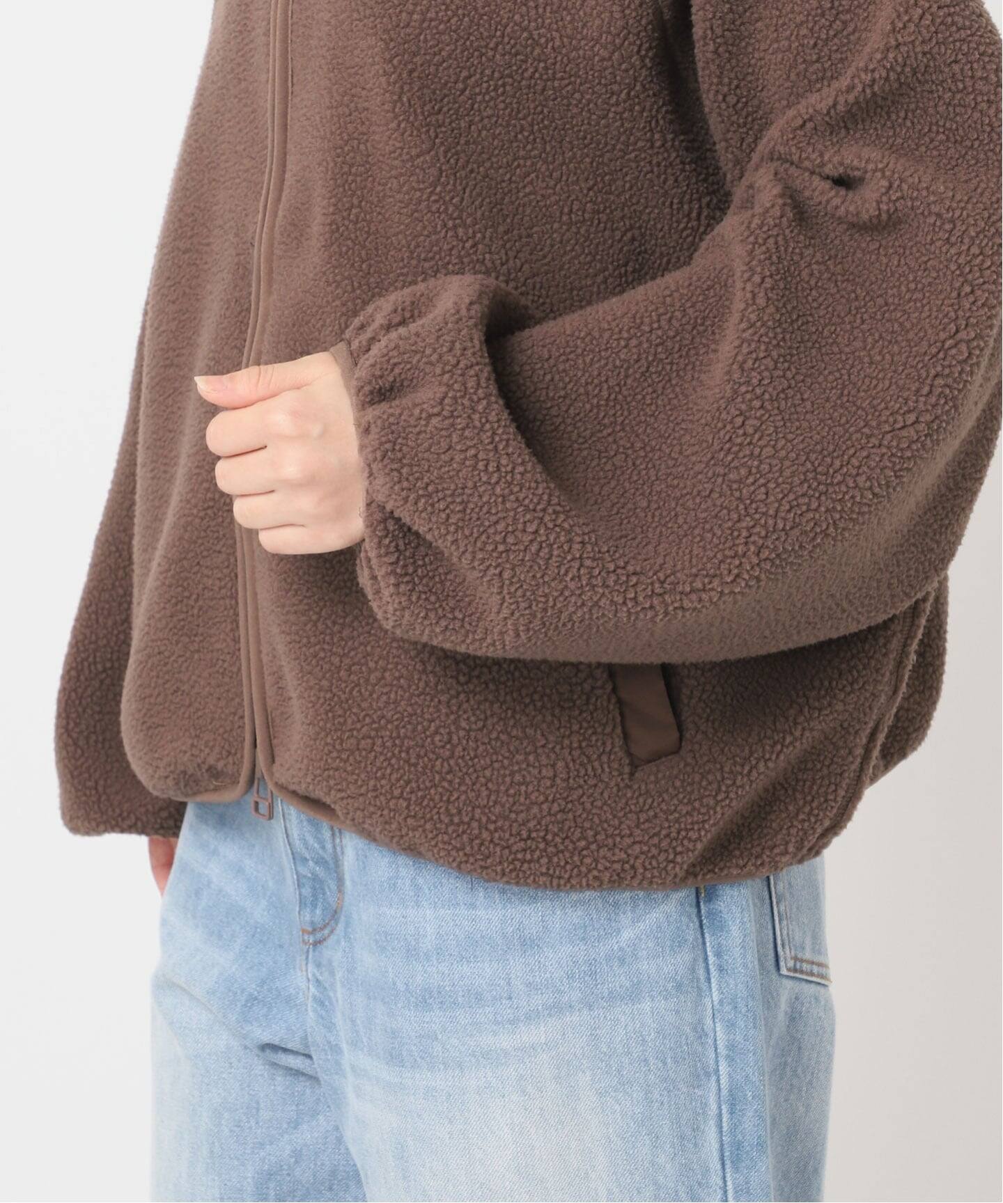 EMBASSY OF BRICKS AND LOGS CALI FLEECE J フリースブルゾン（ボア
