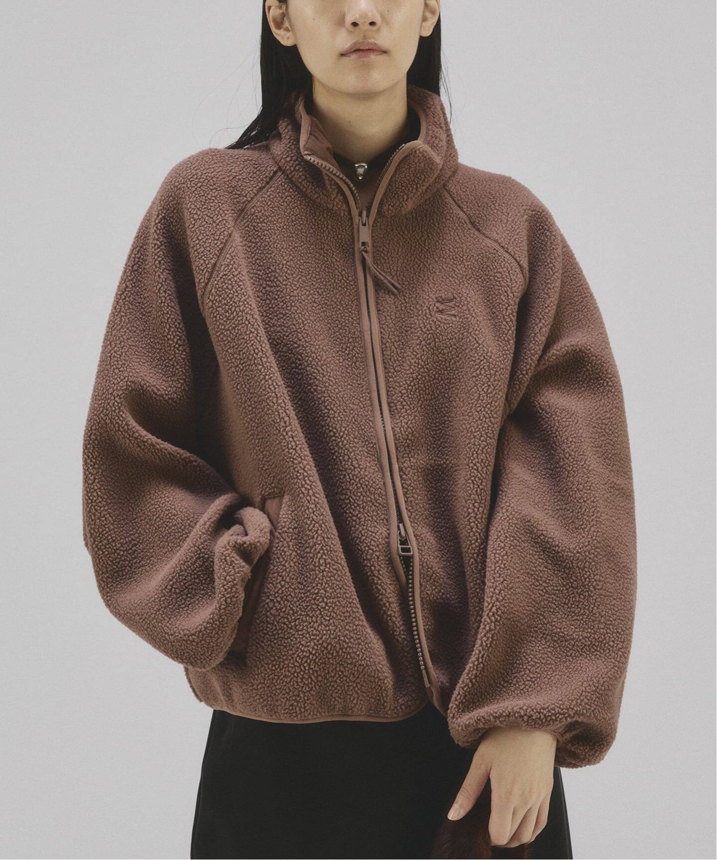 EMBASSY OF BRICKS AND LOGS CALI FLEECE J フリースブルゾン（ボア 