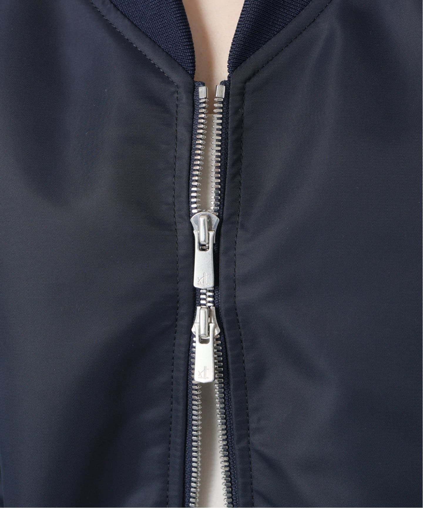 値下げ　IENA ブルゾン　新品　未使用 ノーカラーギャザーZIPブルゾン（ブルゾン）｜VERMEIL par iena