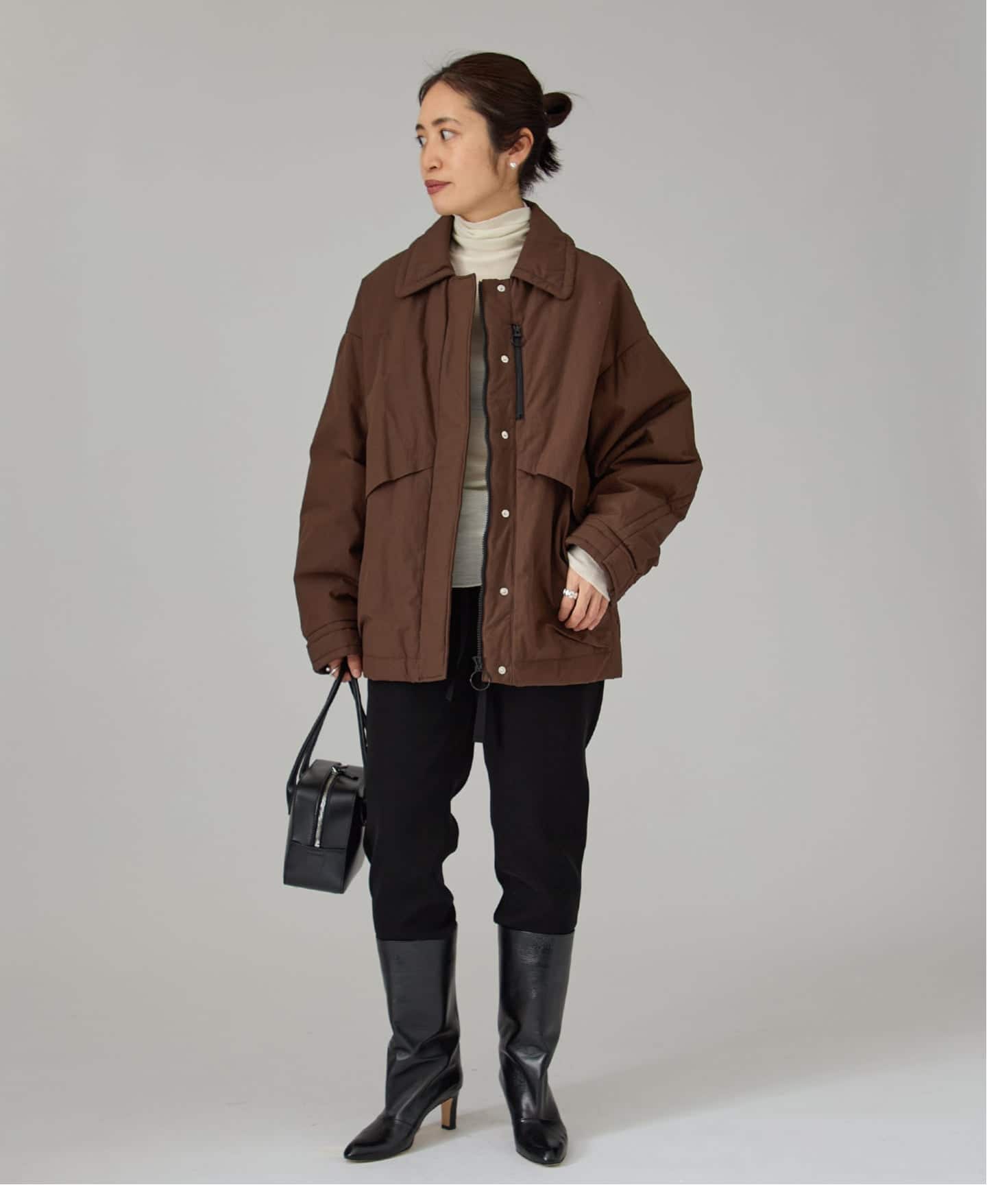 primaloft Cotton ナイロンブルゾン（中綿・キルティング）｜VERMEIL