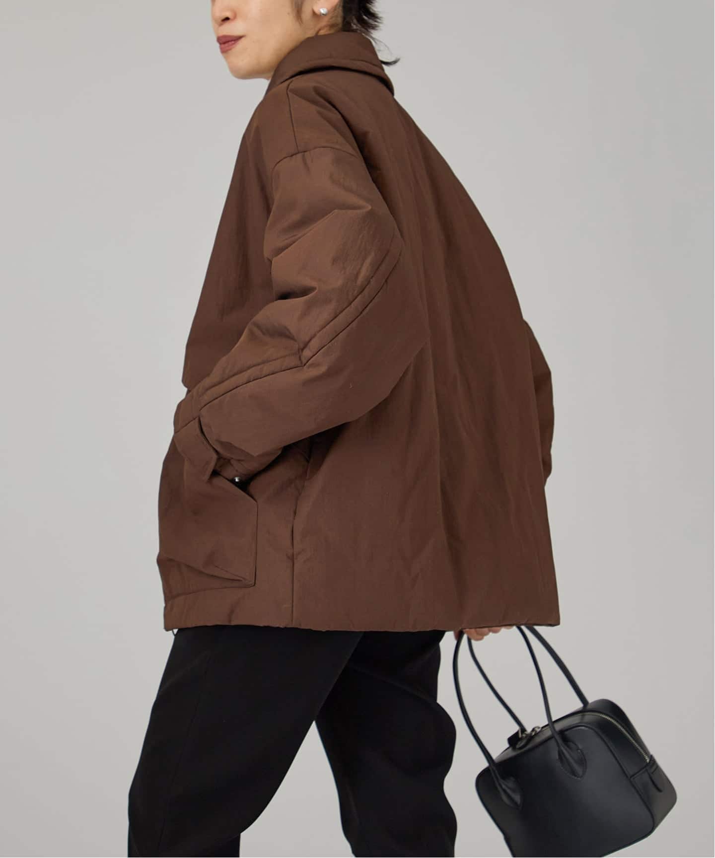 primaloft Cotton ナイロンブルゾン（中綿・キルティング）｜VERMEIL