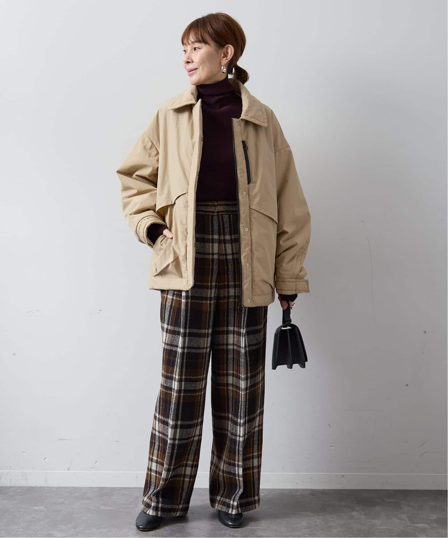 primaloft Cotton ナイロンブルゾン（中綿・キルティング）｜VERMEIL