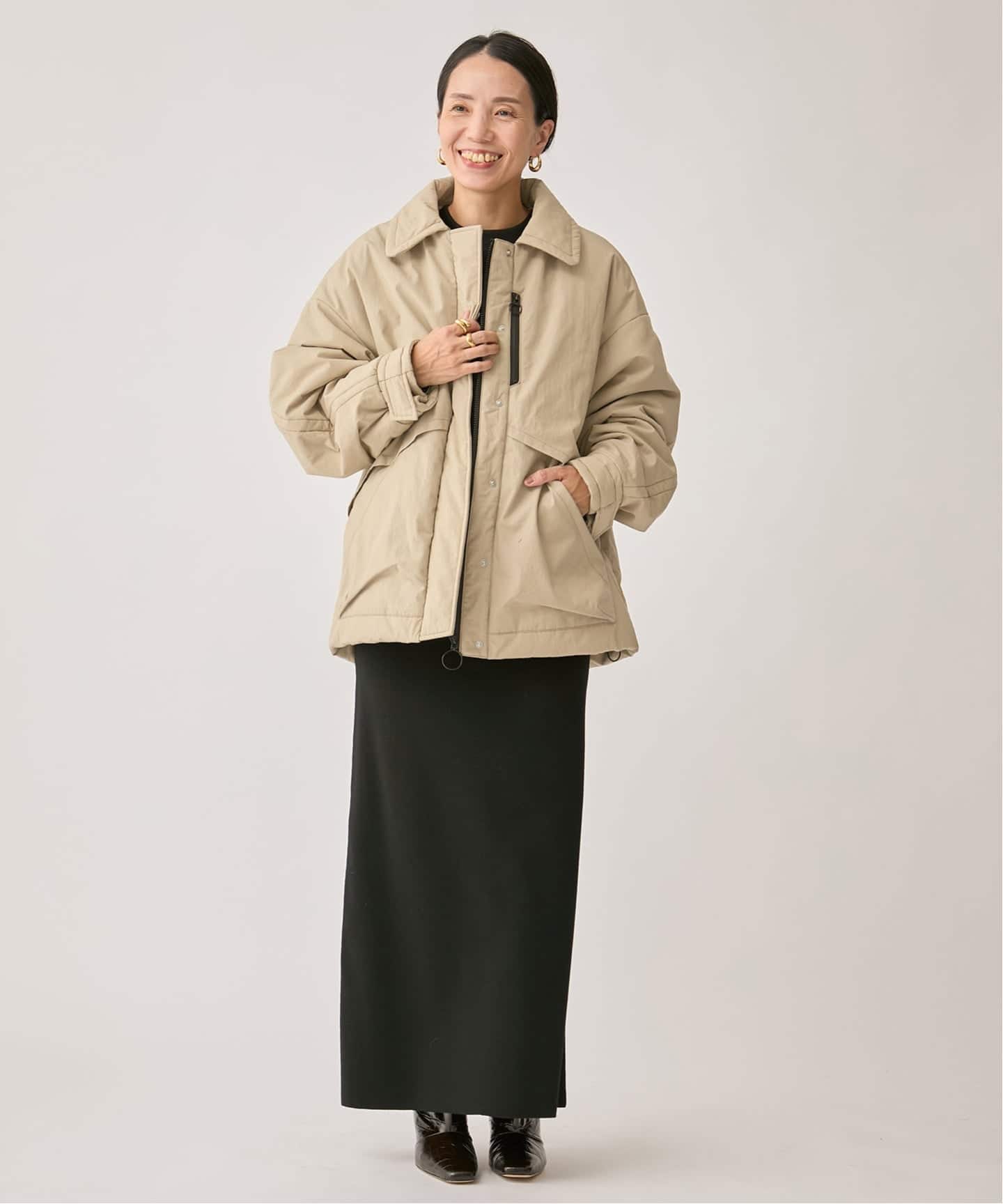 VERMEILpariena primaloft Cotton ナイロンブルゾン セール】primaloft Cotton ナイロンブルゾン（その他アウター