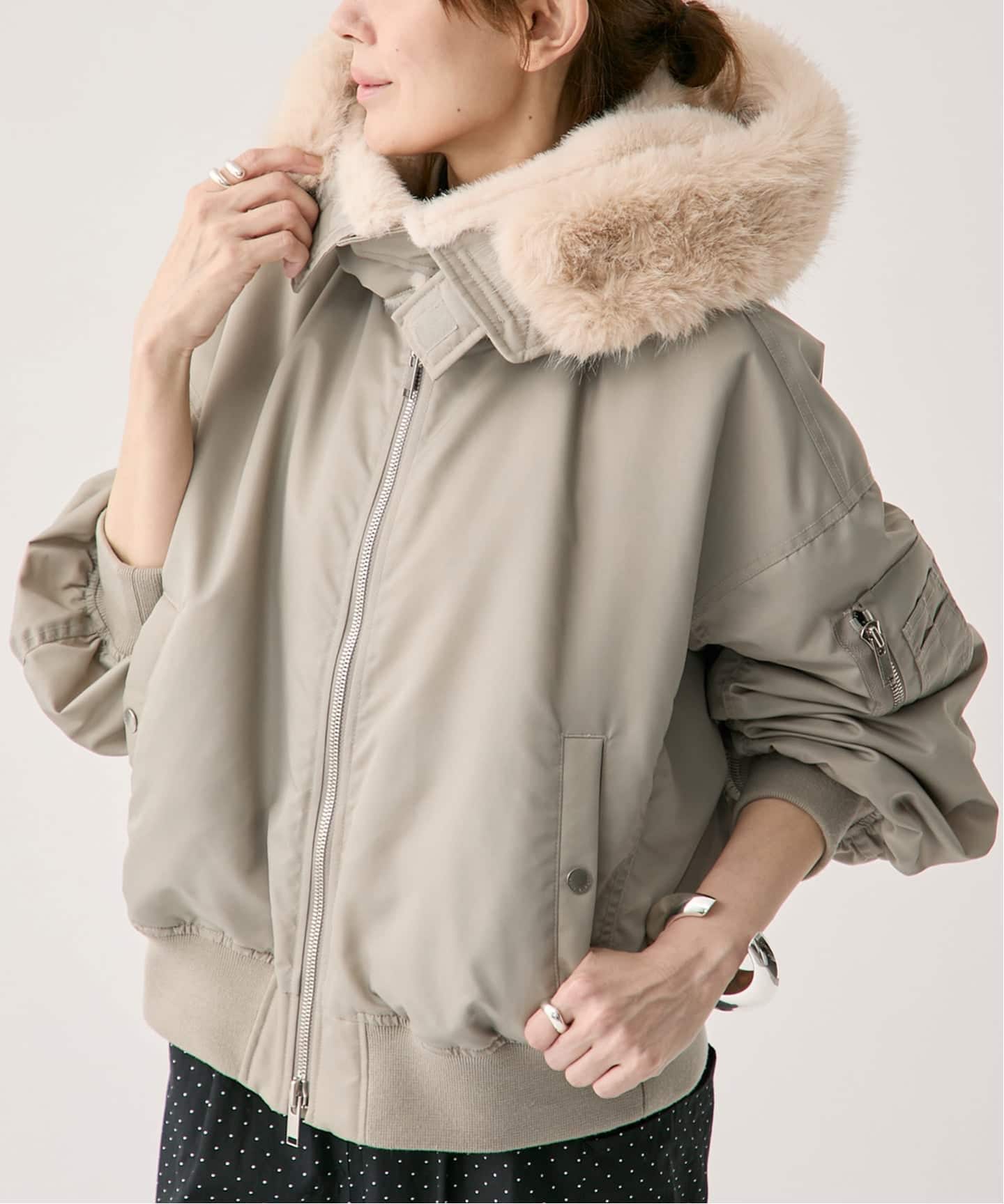 《予約》upper hights アッパーハイツ THE U-2 HOODIE 403A38702GRG