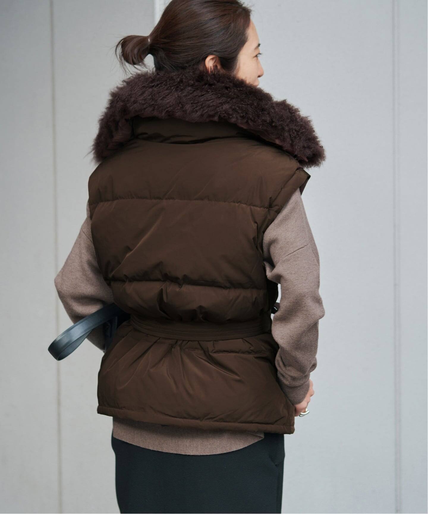 Yves Salomon/イヴサロモン　ダウンベスト YVES SALOMON イヴ サロモン ダウンベスト（ダウン・中綿ベスト