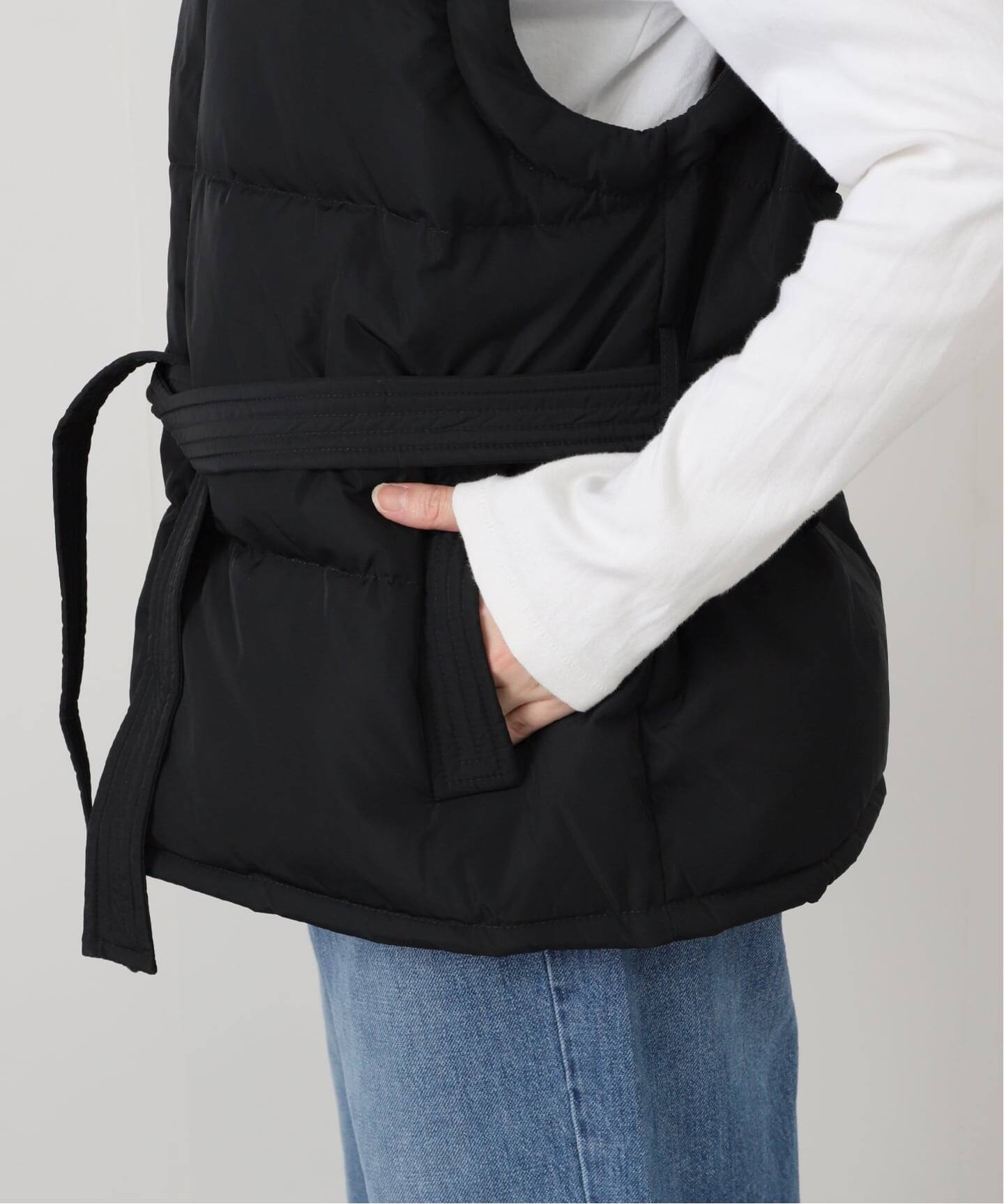 YVES SALOMON イヴ サロモン ダウンベスト 25WAG00565DOTM/VEST