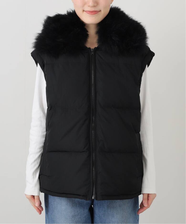 YVES SALOMON イヴ サロモン ダウンベスト 25WAG00565DOTM/VEST 