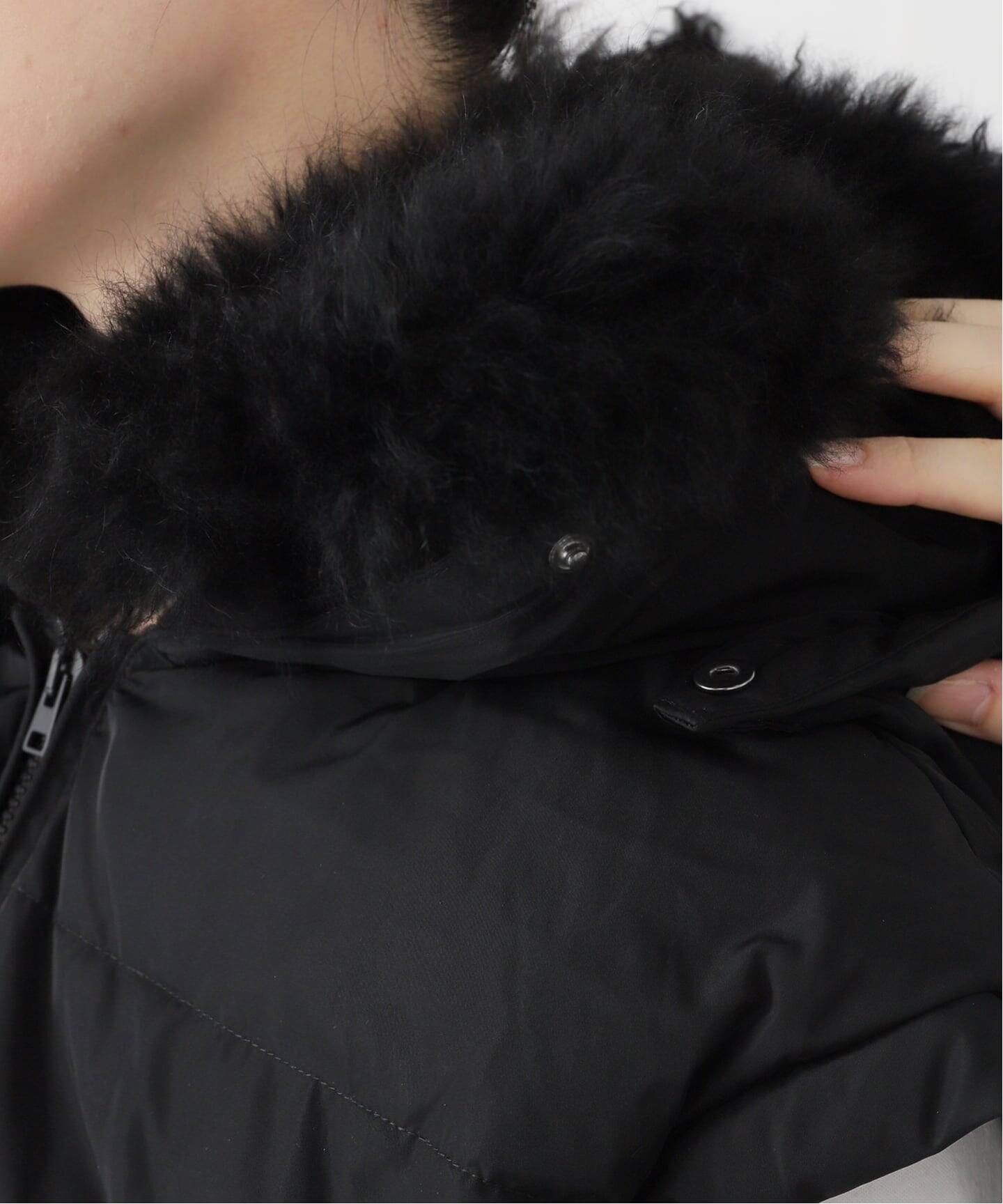 YVES SALOMON イヴ サロモン ダウンベスト 25WAG00565DOTM/VEST