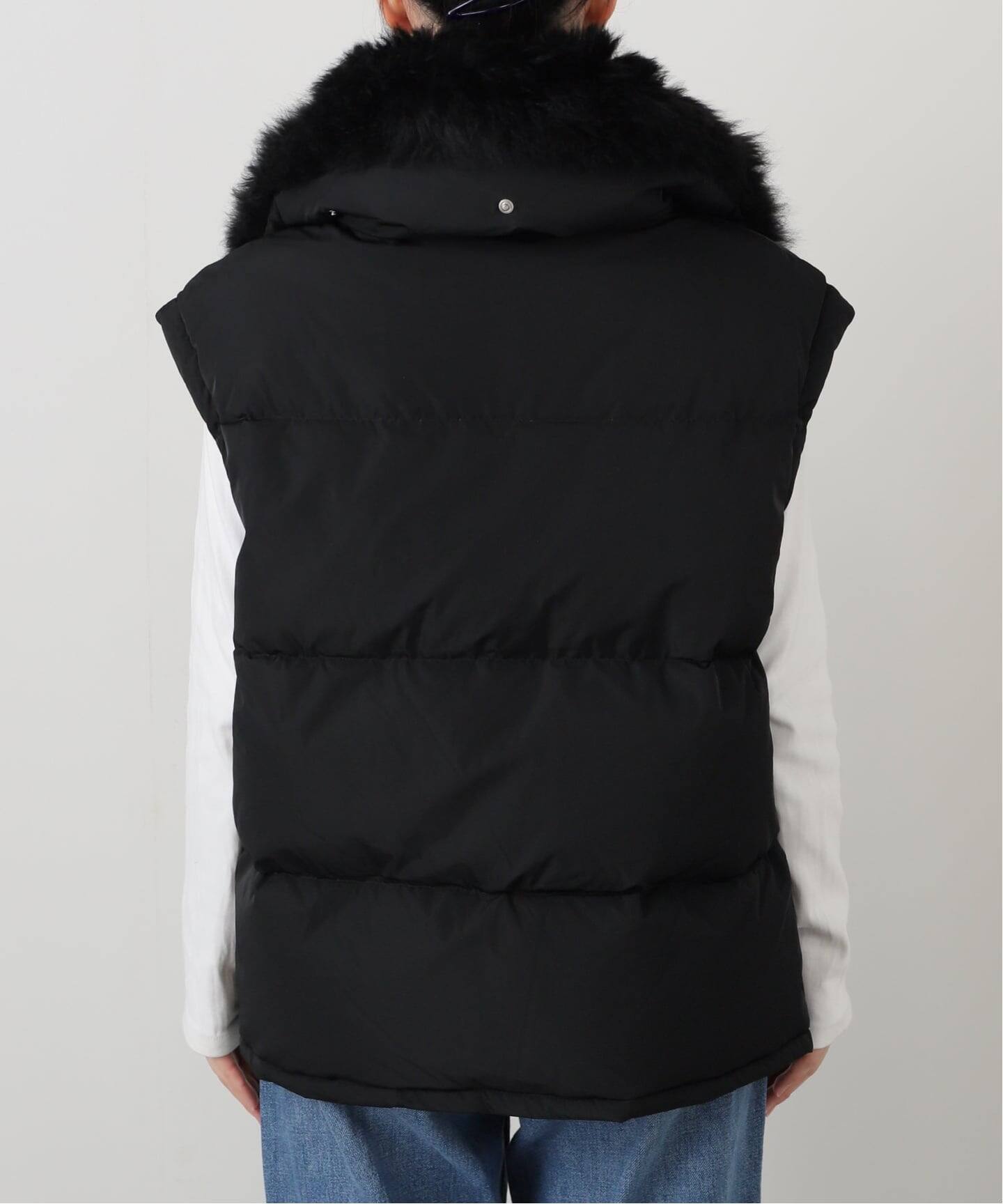 YVES SALOMON イヴ サロモン ダウンベスト 25WAG00565DOTM/VEST