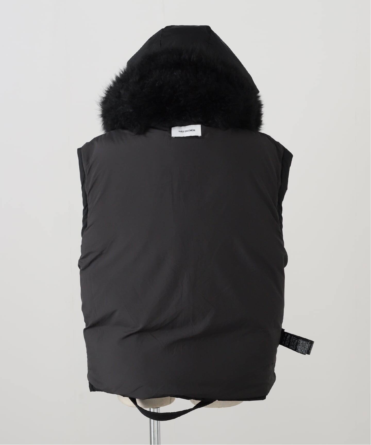 YVES SALOMON イヴ サロモン ダウンベスト 25WAG00565DOTM/VEST