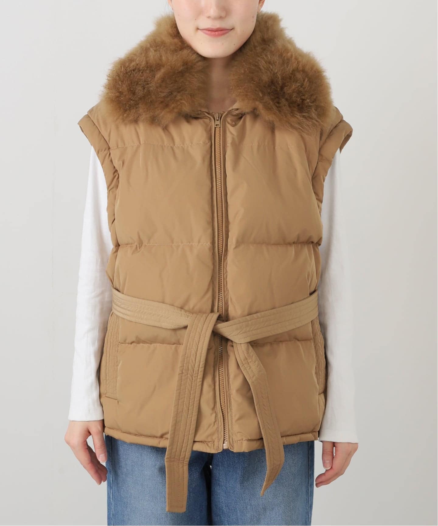 YVES SALOMON ダウンベスト YVES SALOMON イヴ サロモン ダウンベスト 25WAG00565DOTM/VEST