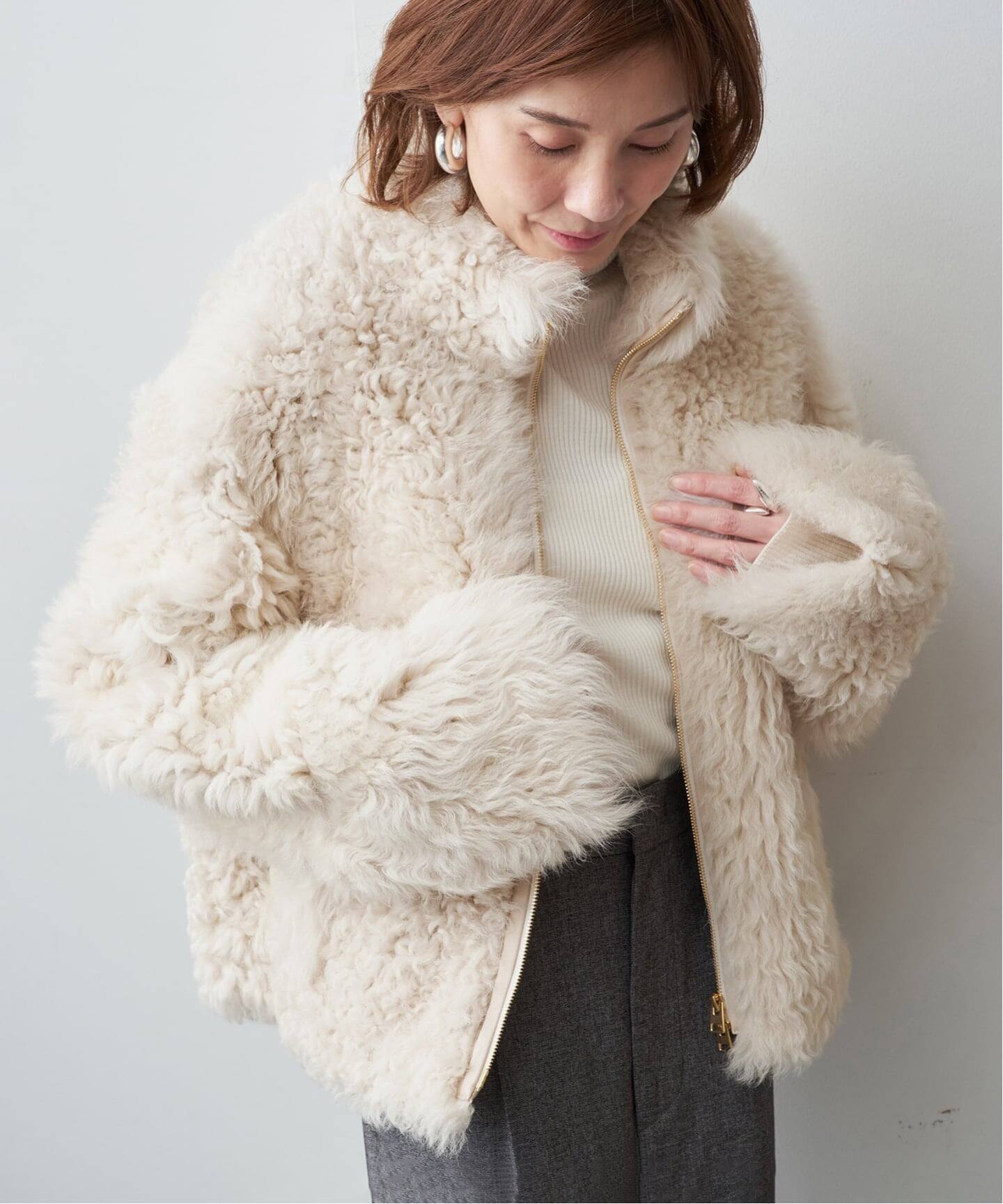 予約》LISA CONTE リサコンテ Mouton ジャケット LC2583/T/V