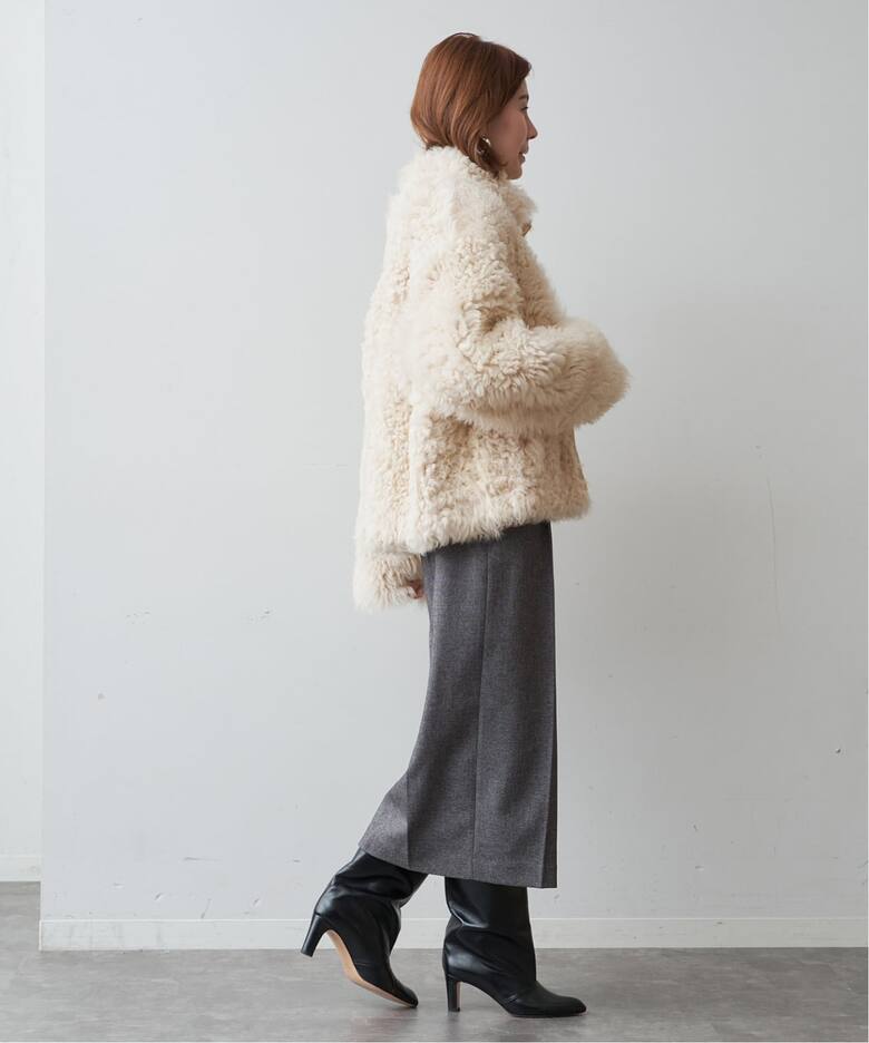 LISA CONTE リサコンテ Mouton ジャケット LC2583/T/V（ムートンコート
