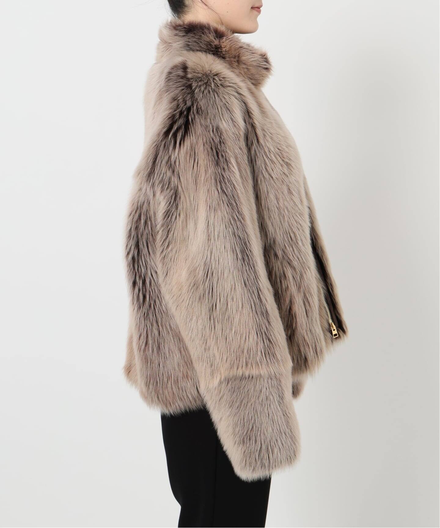 Lisa Conte リサコンテ　ムートンジャケット　レザー　LL イタリア製 予約》LISA CONTE リサコンテ Mouton ジャケット LC2583/T/V