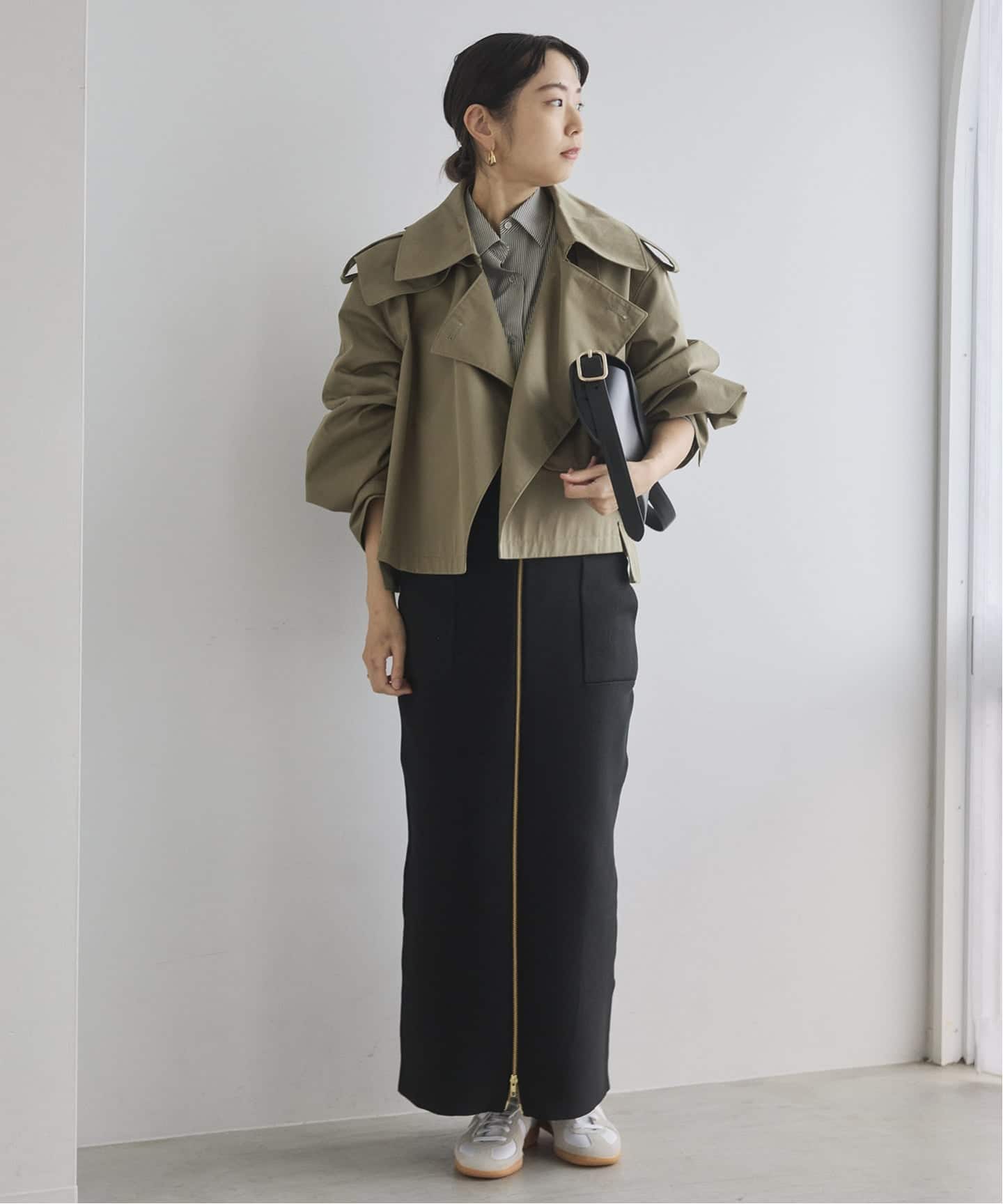 AP STUDIO 【LIBERADD/リベラド】ナイロンショートジャケット VERMEIL par iena｜LIBERADD リベラド トレンチショート