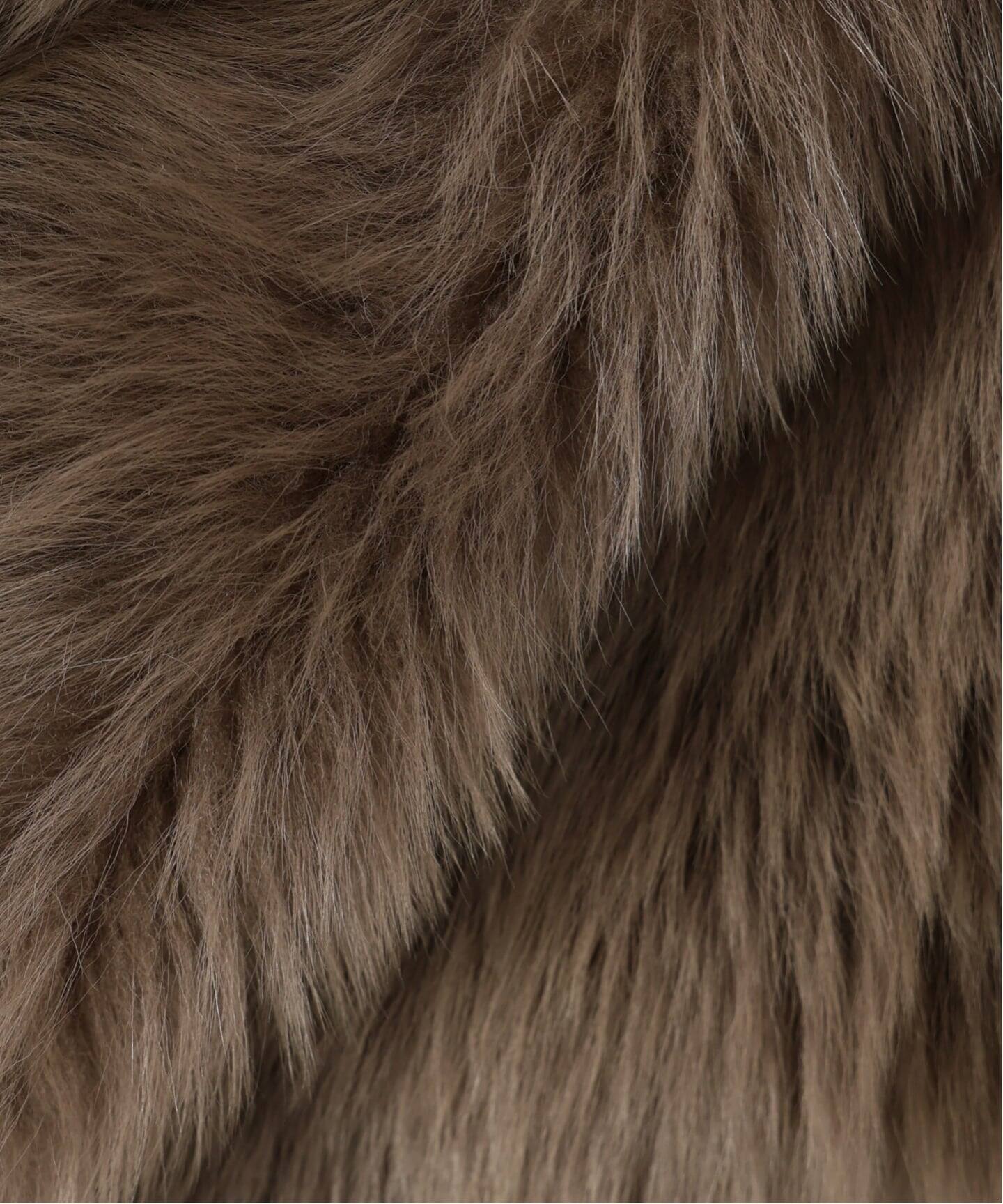 BLANCHA ブランカ HOODIE ブルゾン 25061-3 01（ムートンコート