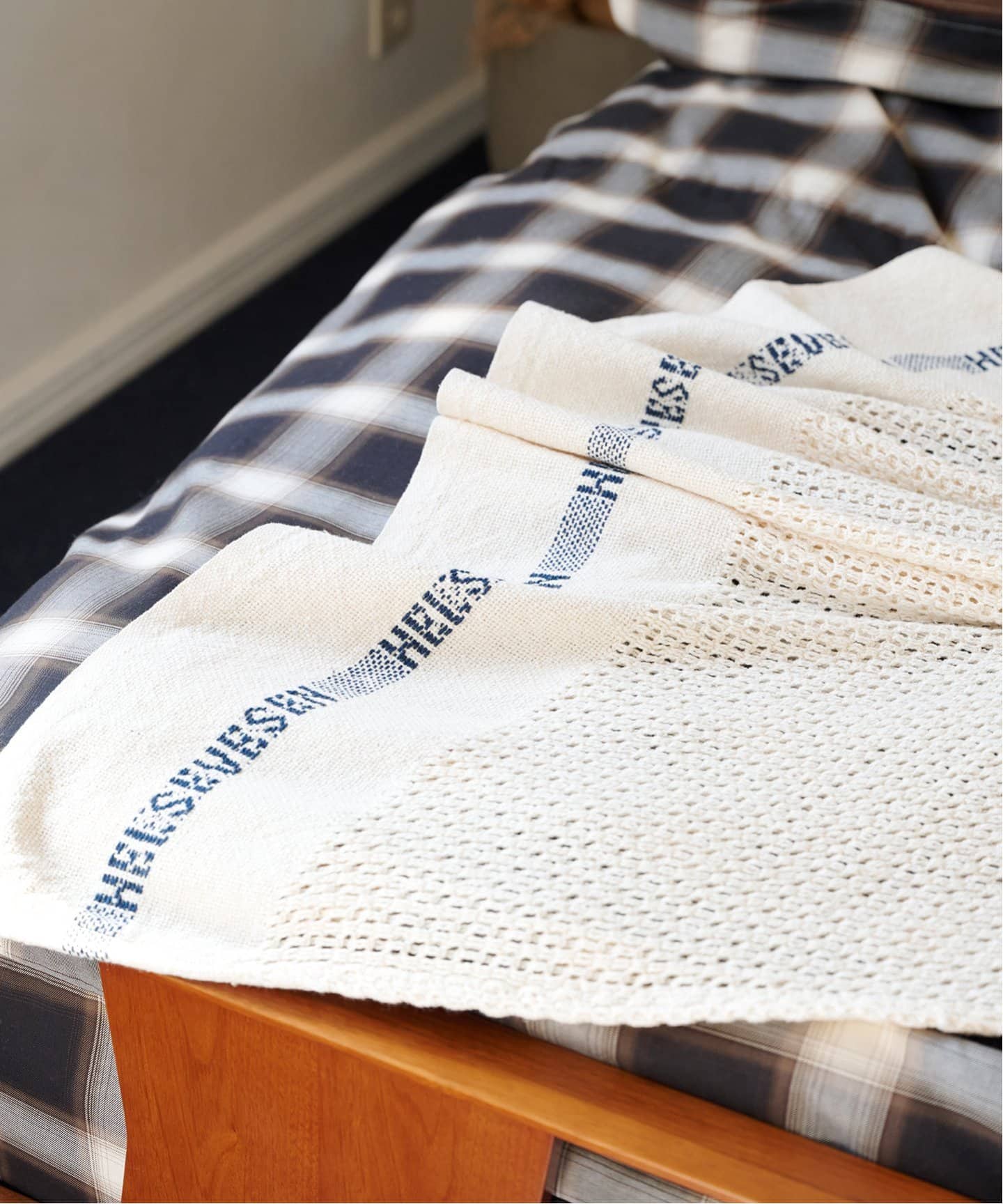 Barker Textile バーカーテキスタイルブランケット