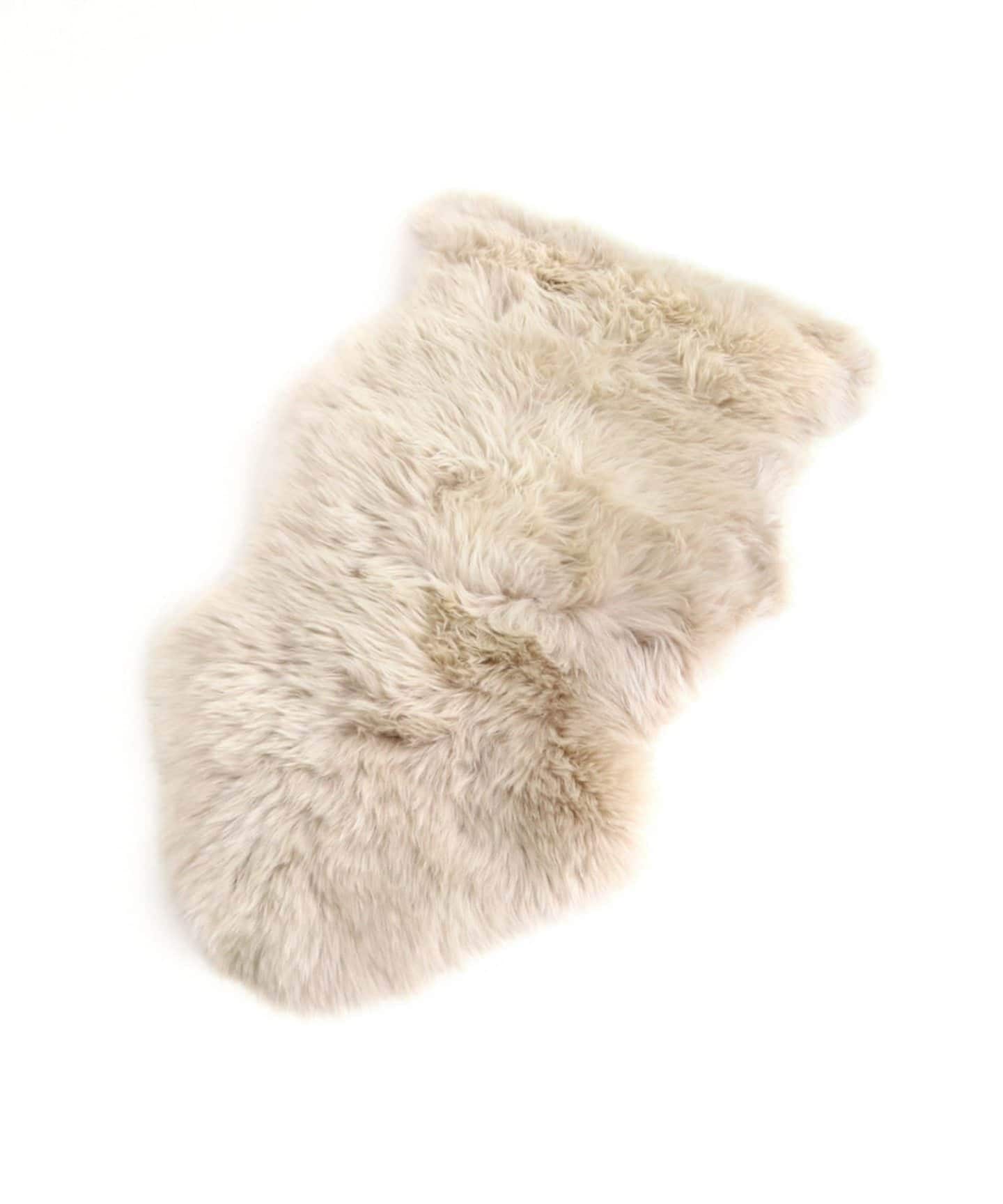 ホワイトシープスキンラグ 洗えるムートンラグ 2匹サイズ 180x60cm 短毛 ニュージーランド産