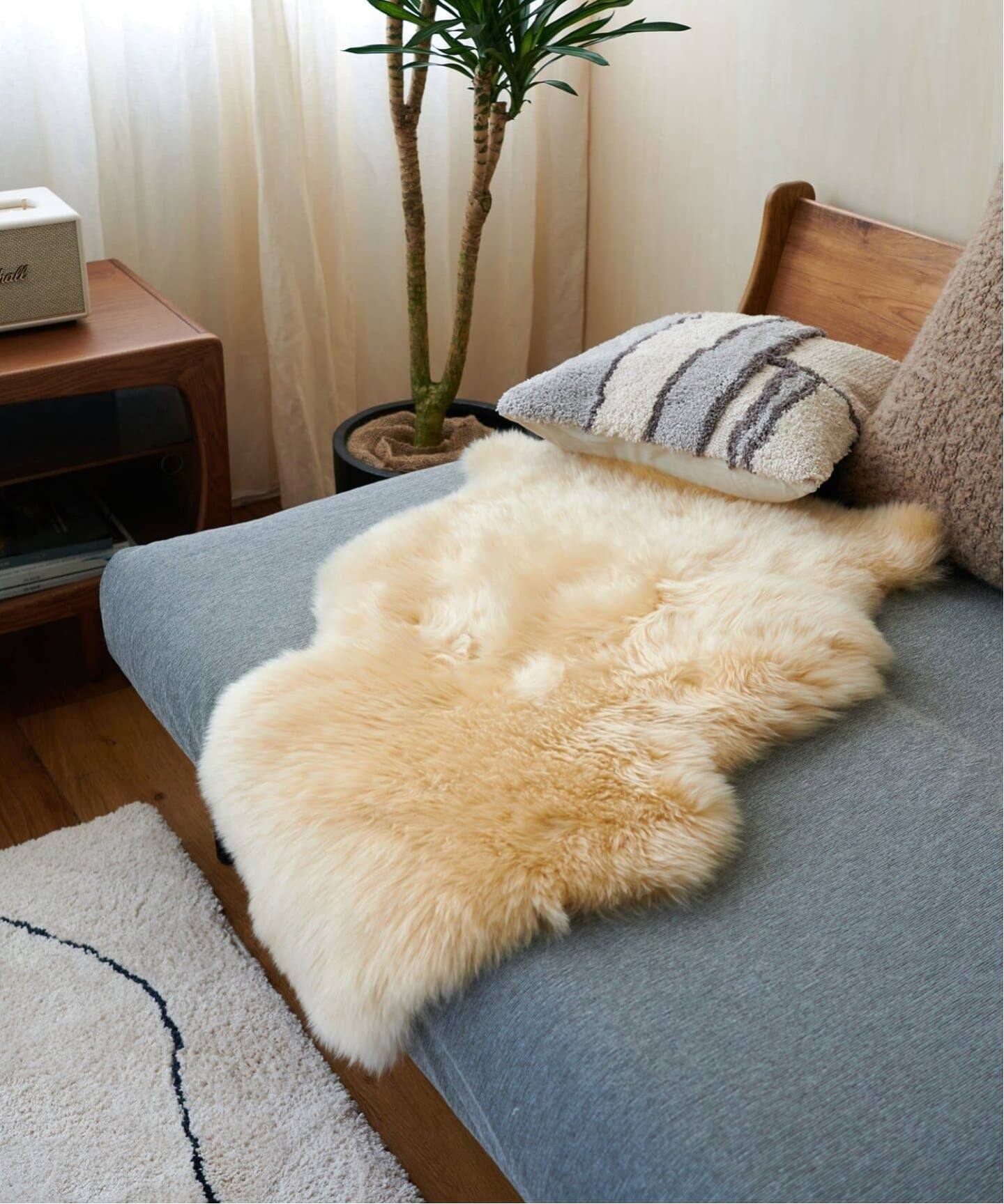 SHEEPSKIN シープスキン ラグ 90×60cm（ラグ・マット）｜JOURNAL