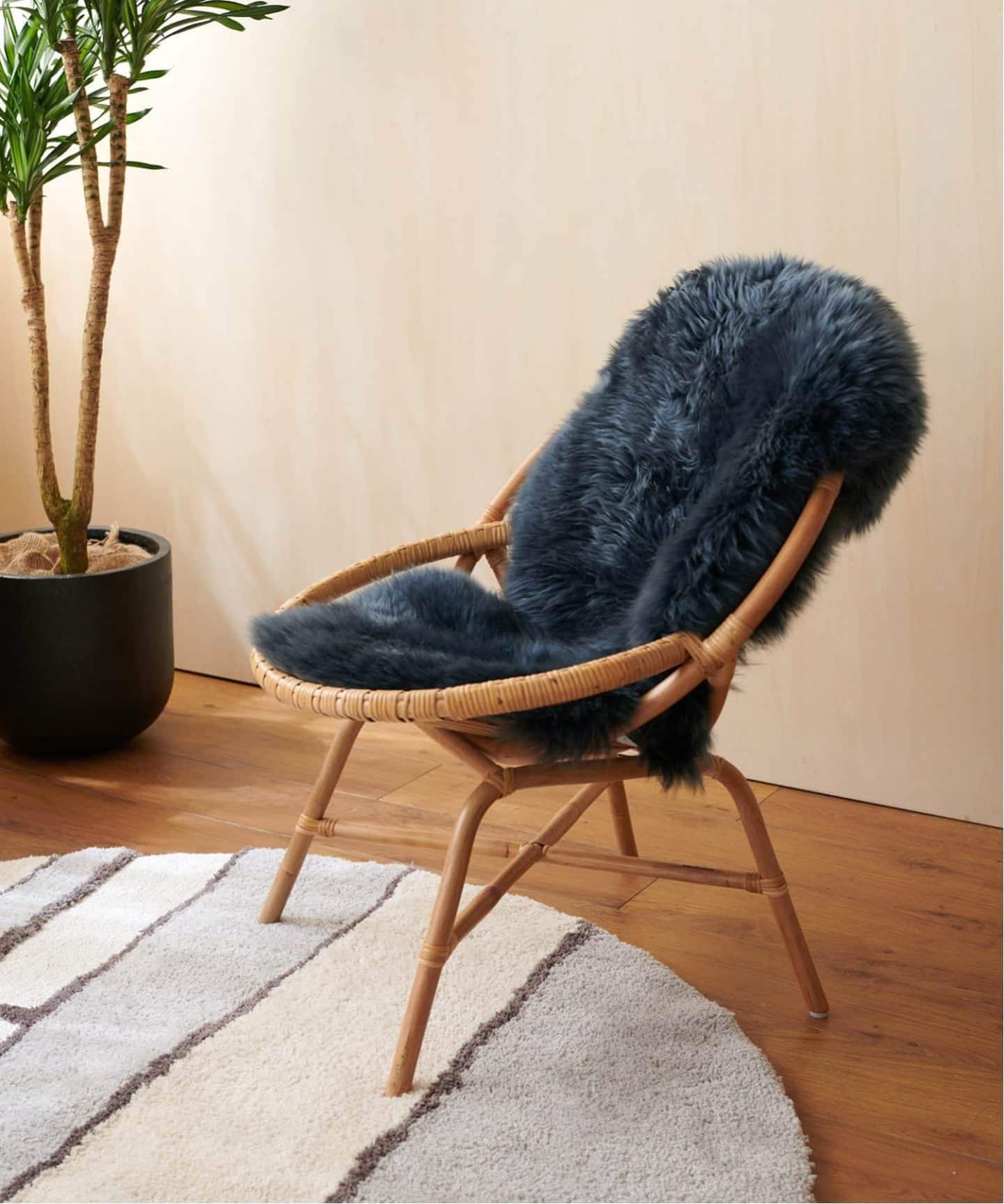 SHEEPSKIN シープスキン ラグ 90×60cm（ラグ・マット）｜JOURNAL