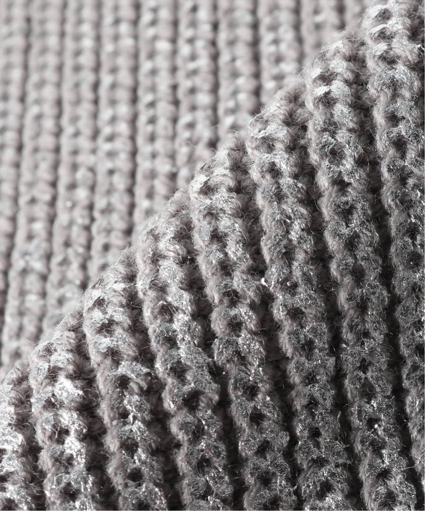 ソファカバー JOURNAL STANDARD - journal standard Furniture Knit BLANKET SILVER PRINT KNIT THROW スローケット（ブランケット
