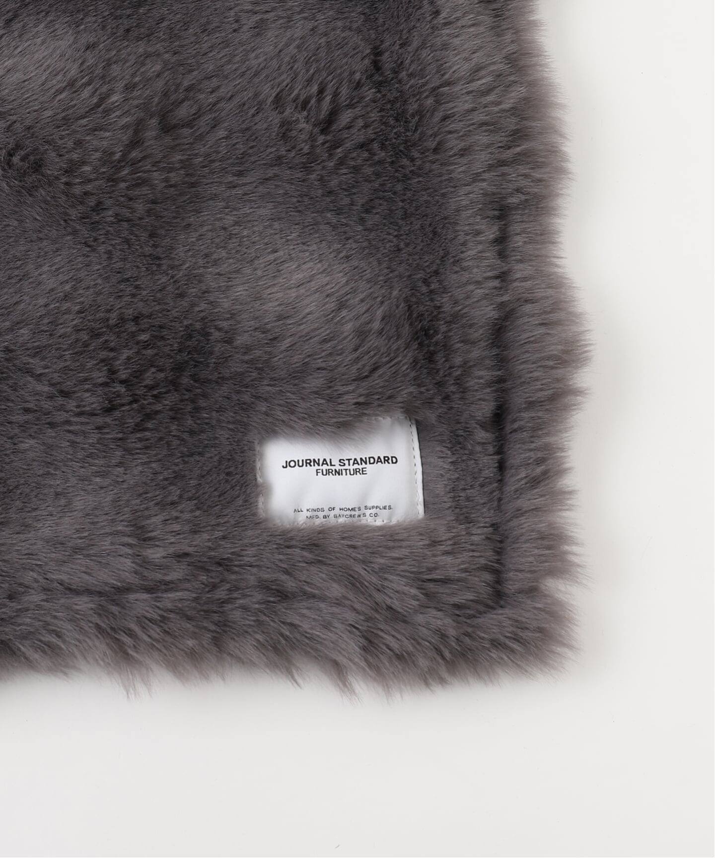 FUR BLANKET S 71X120 フェイクファー ブランケット