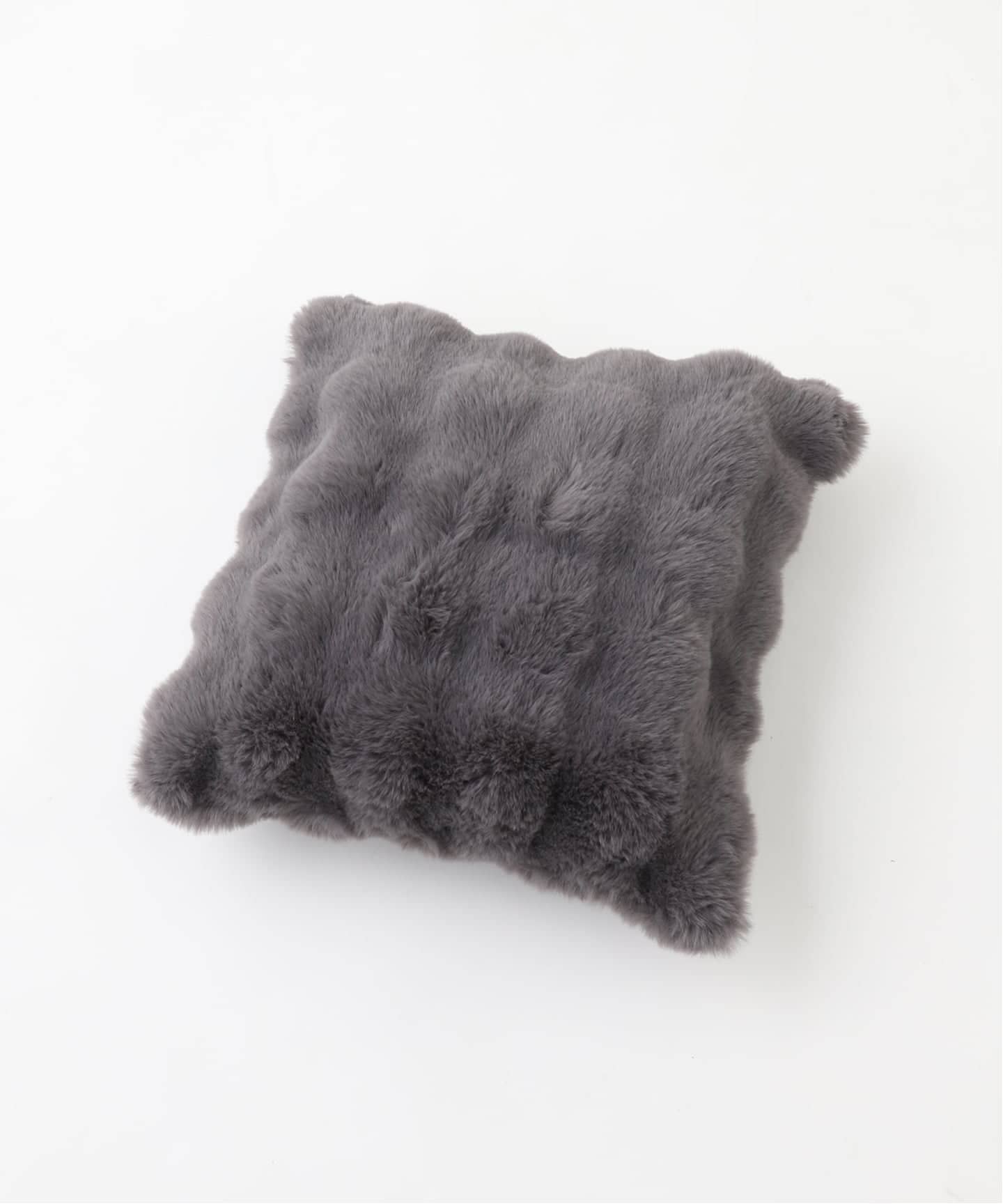 FUR CUSHION フェイクファー クッションカバー 45cm角（クッション