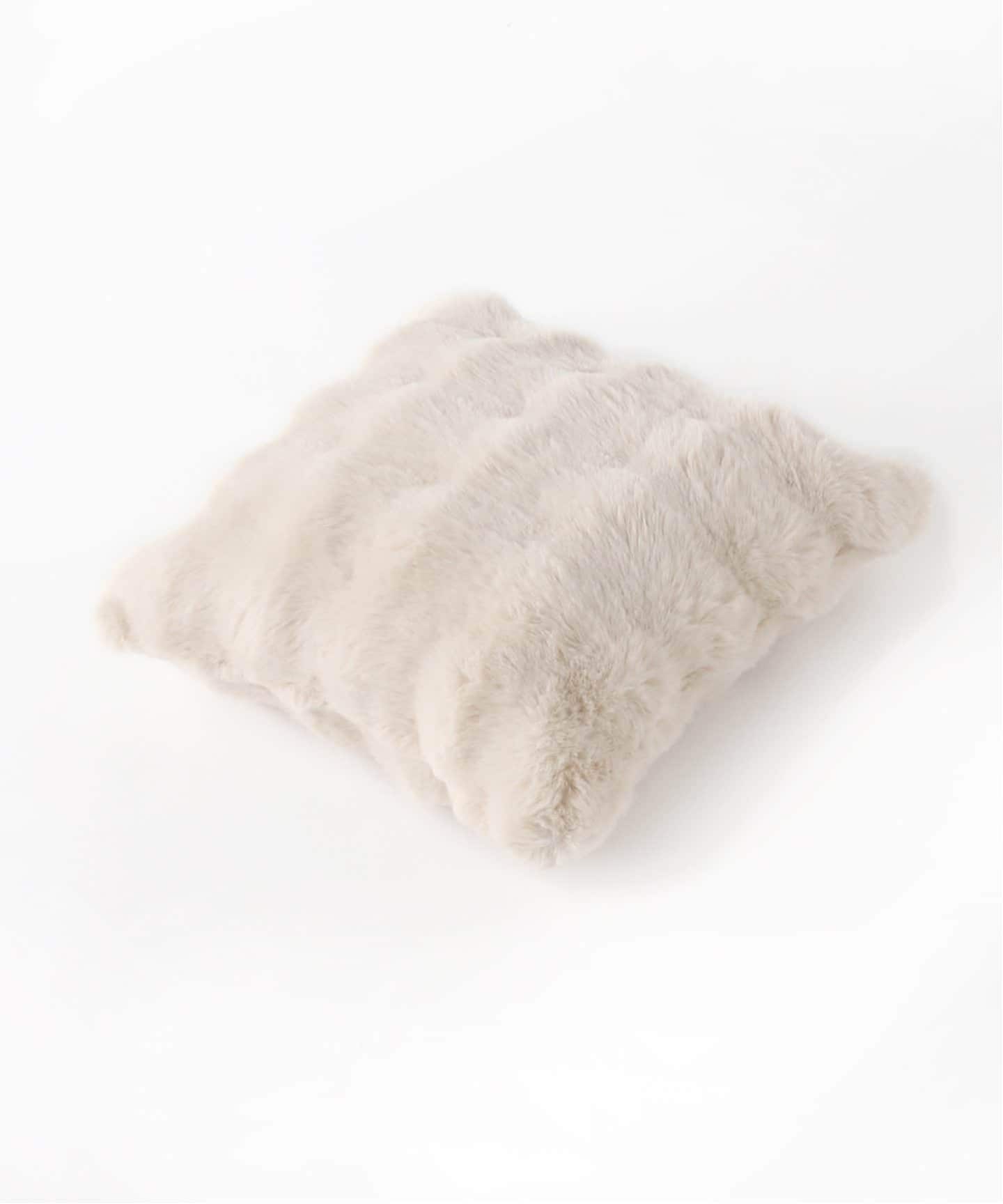FUR CUSHION フェイクファー クッションカバー 45cm角（クッション