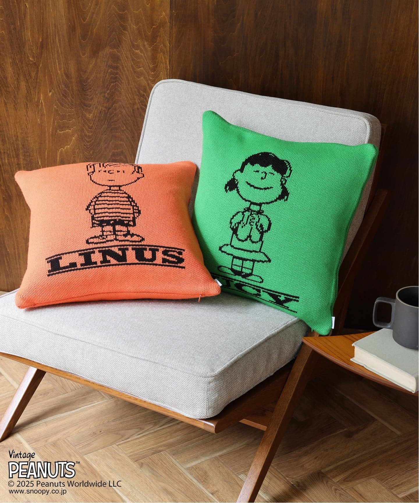PEANUTS×SPORTS WEAR by JSF】別注 KNIT CUSHION クッションカバー