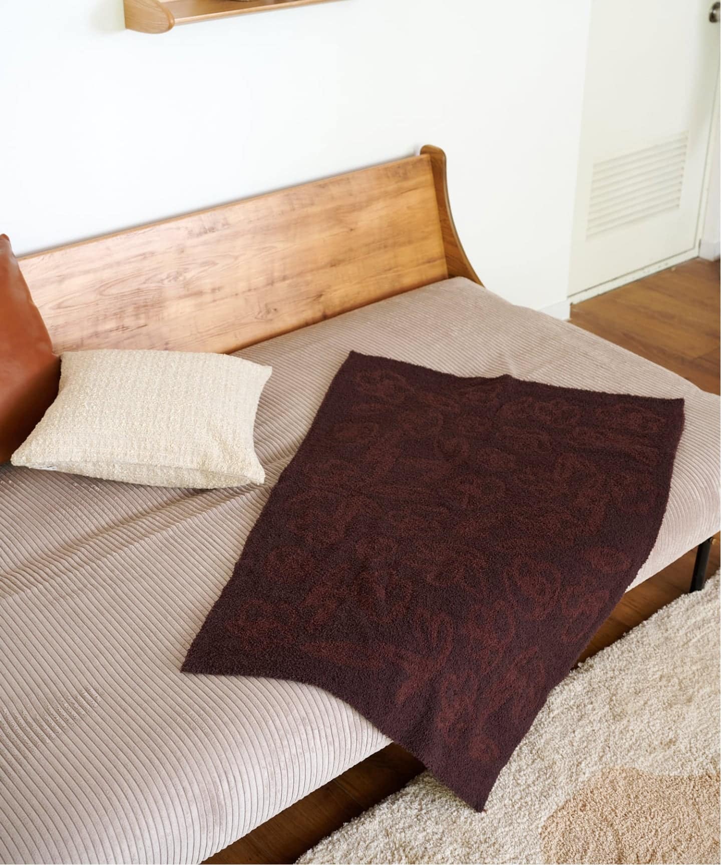 JOURNAL STANDAED FURNITURE ウールブランケット 予約》CHENILLE YARN BLANKET L ブランケット（ブランケット