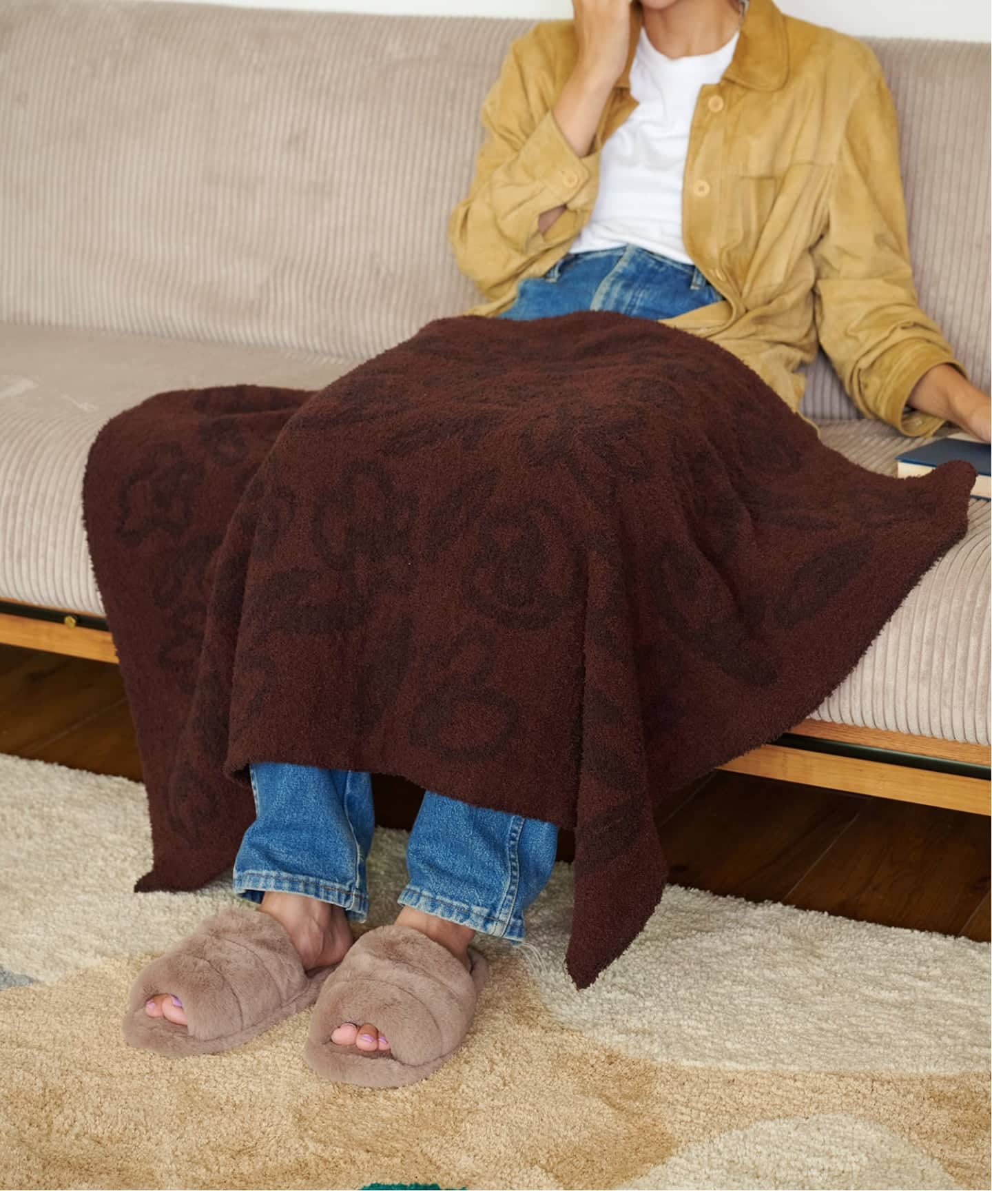 予約》CHENILLE YARN BLANKET S ブランケット（ブランケット