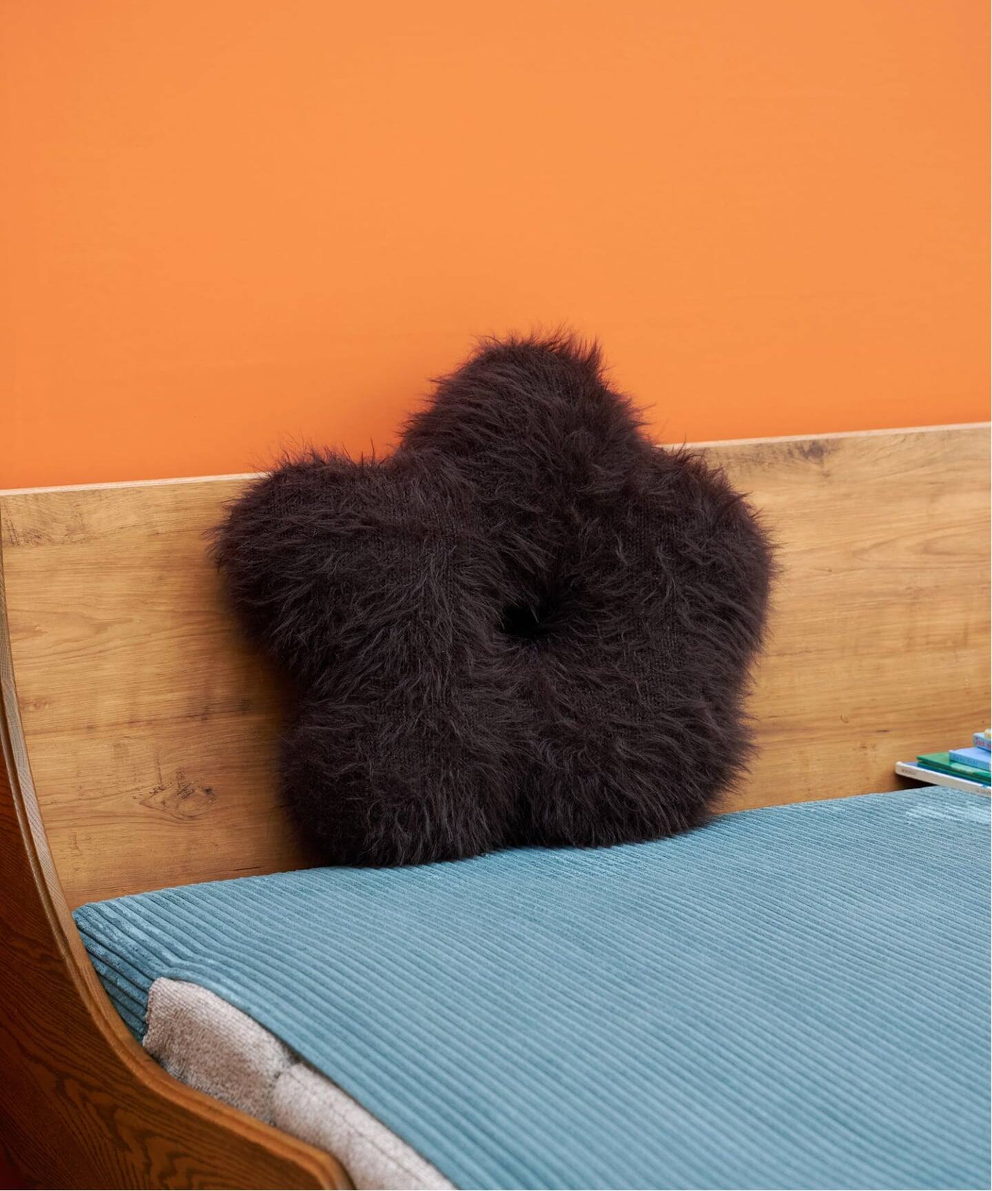 SHAGGY FLOWER CUSHION L クッション中材込み（クッション／クッション
