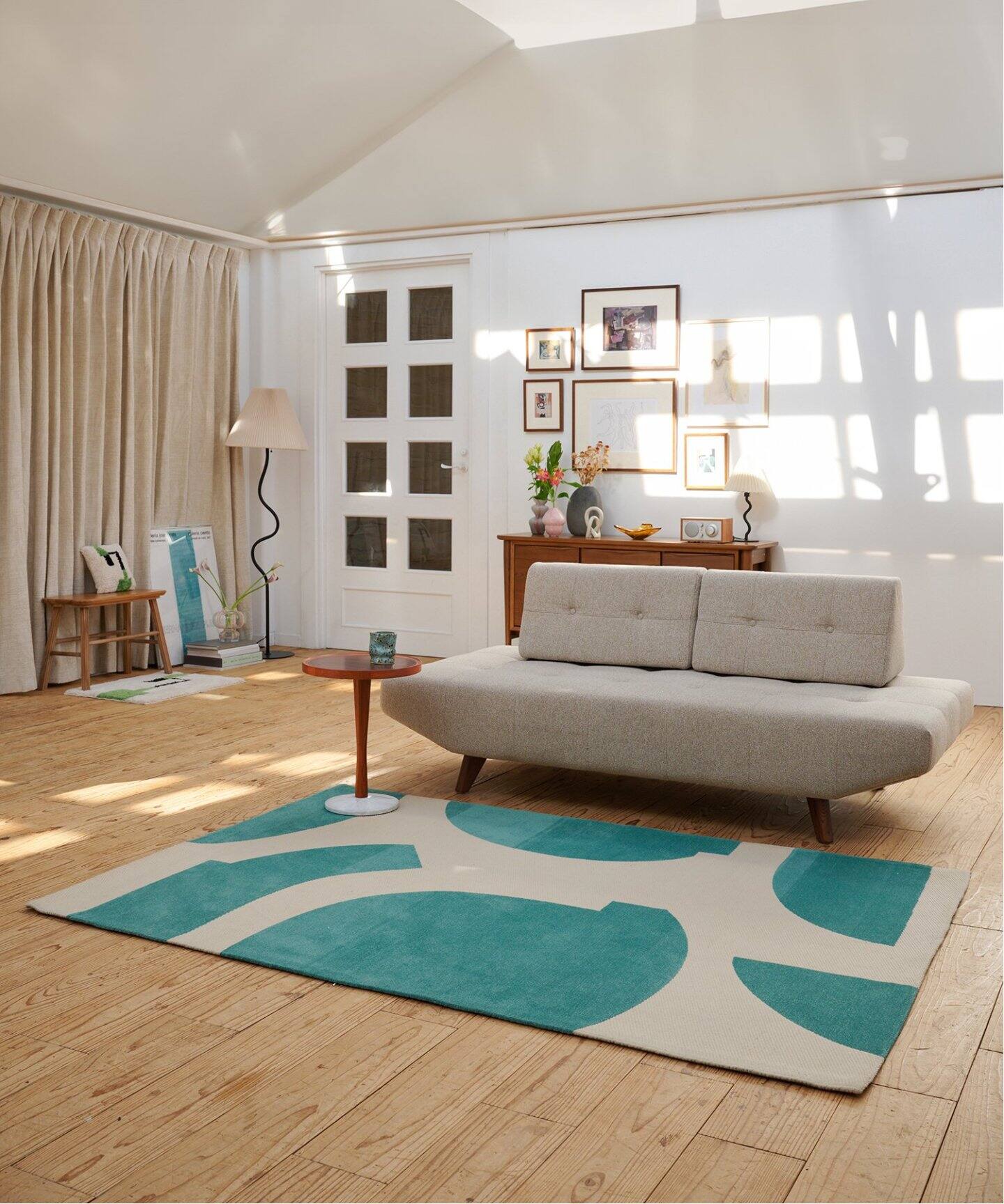 GLENOAKS ラグ 120×160 ジャーナルスタンダード GLENOAKS RUG 120x160 グレンオークスラグ（ラグ・マット