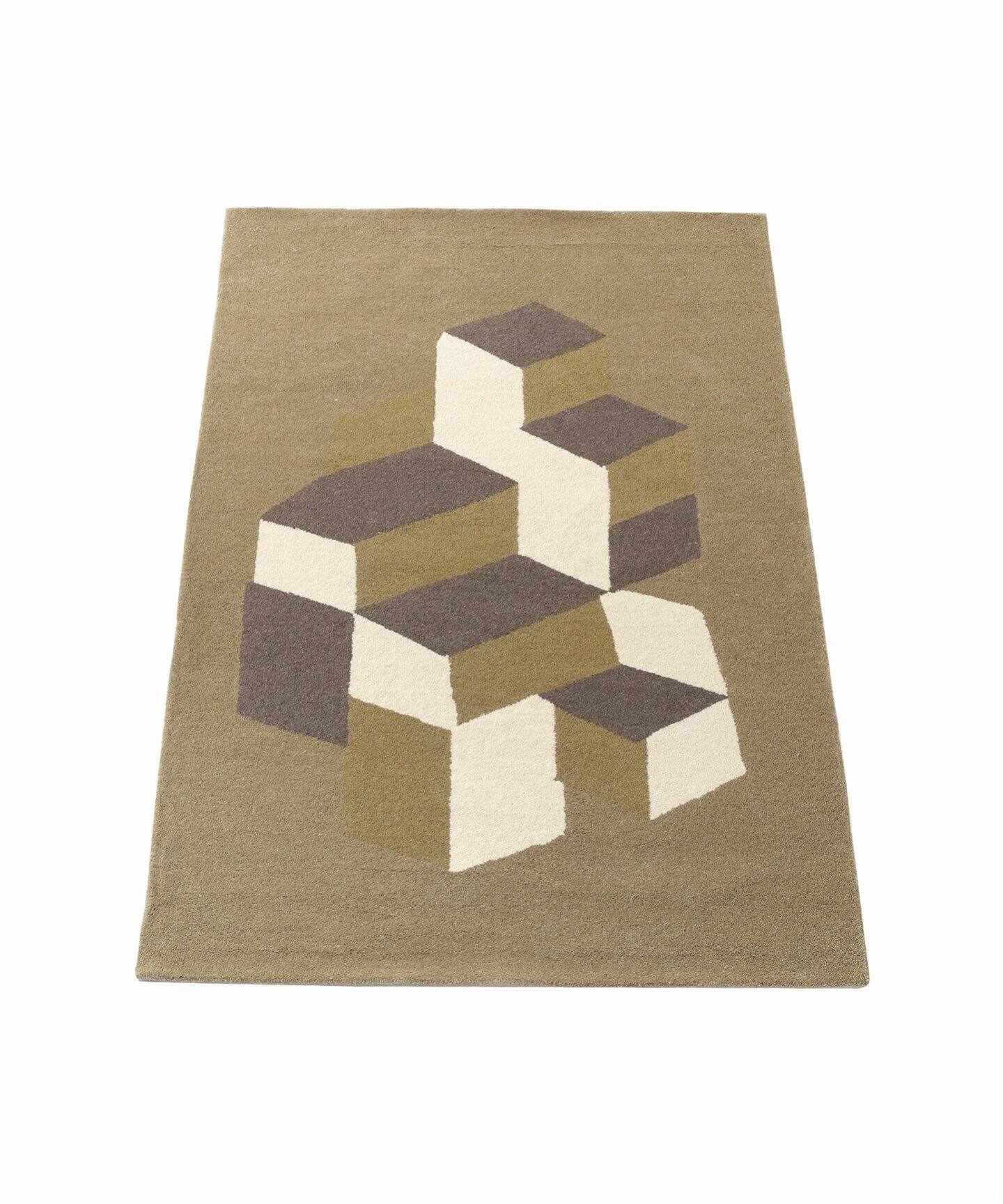 cuneマット　ラグ　キューン CUBIC RUG 120X160 キュービック ラグ（ラグ・マット）｜JOURNAL