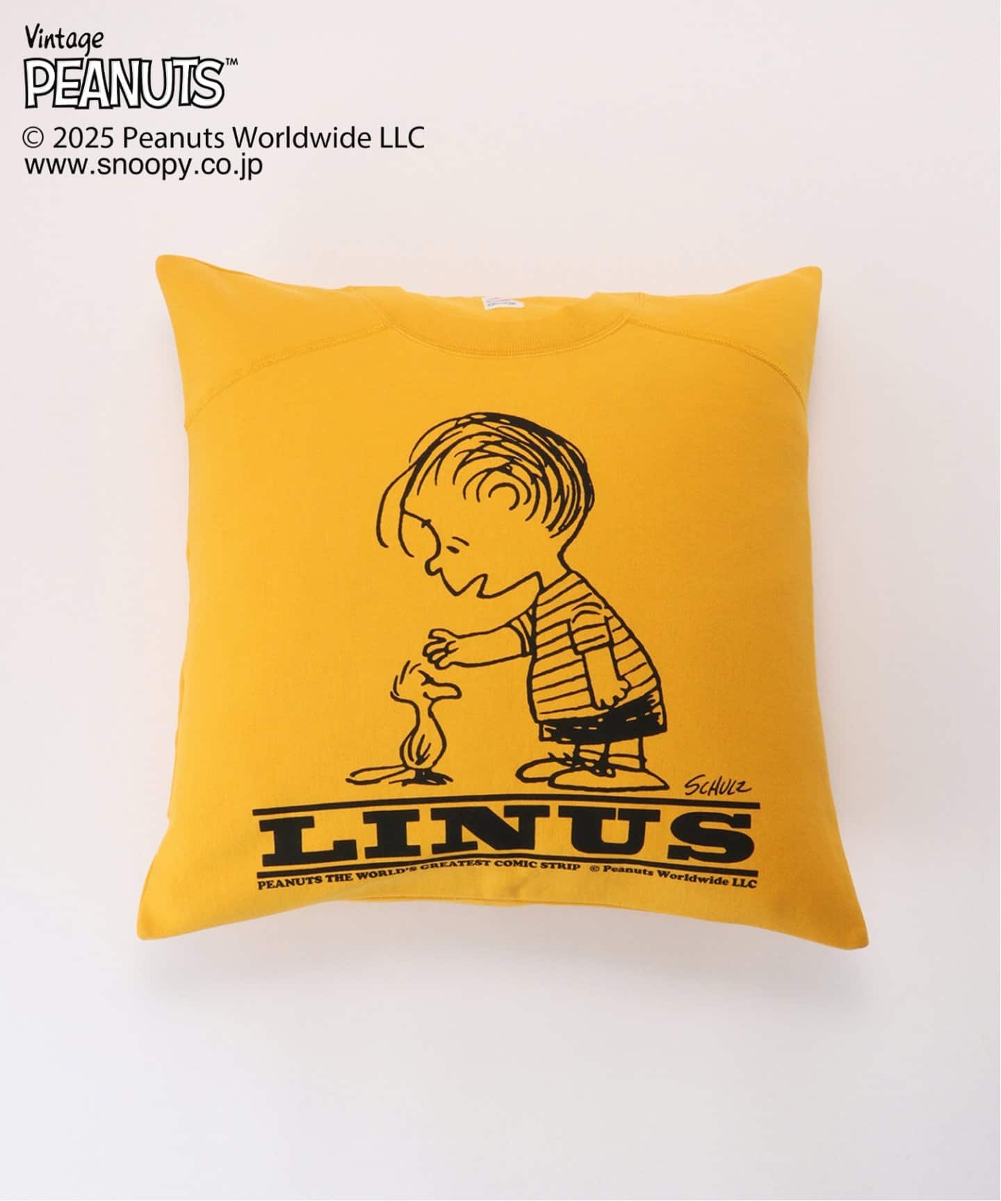 新品 Vintage Peanuts Sweat Cushion クッション PEANUTS×SPORTS WEAR by JSF】別注 SWEAT CUSHION クッション