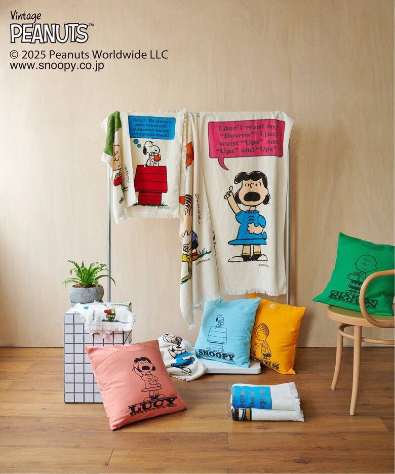 PEANUTS×SPORTS WEAR by JSF】別注 SWEAT CUSHION クッションカバー 