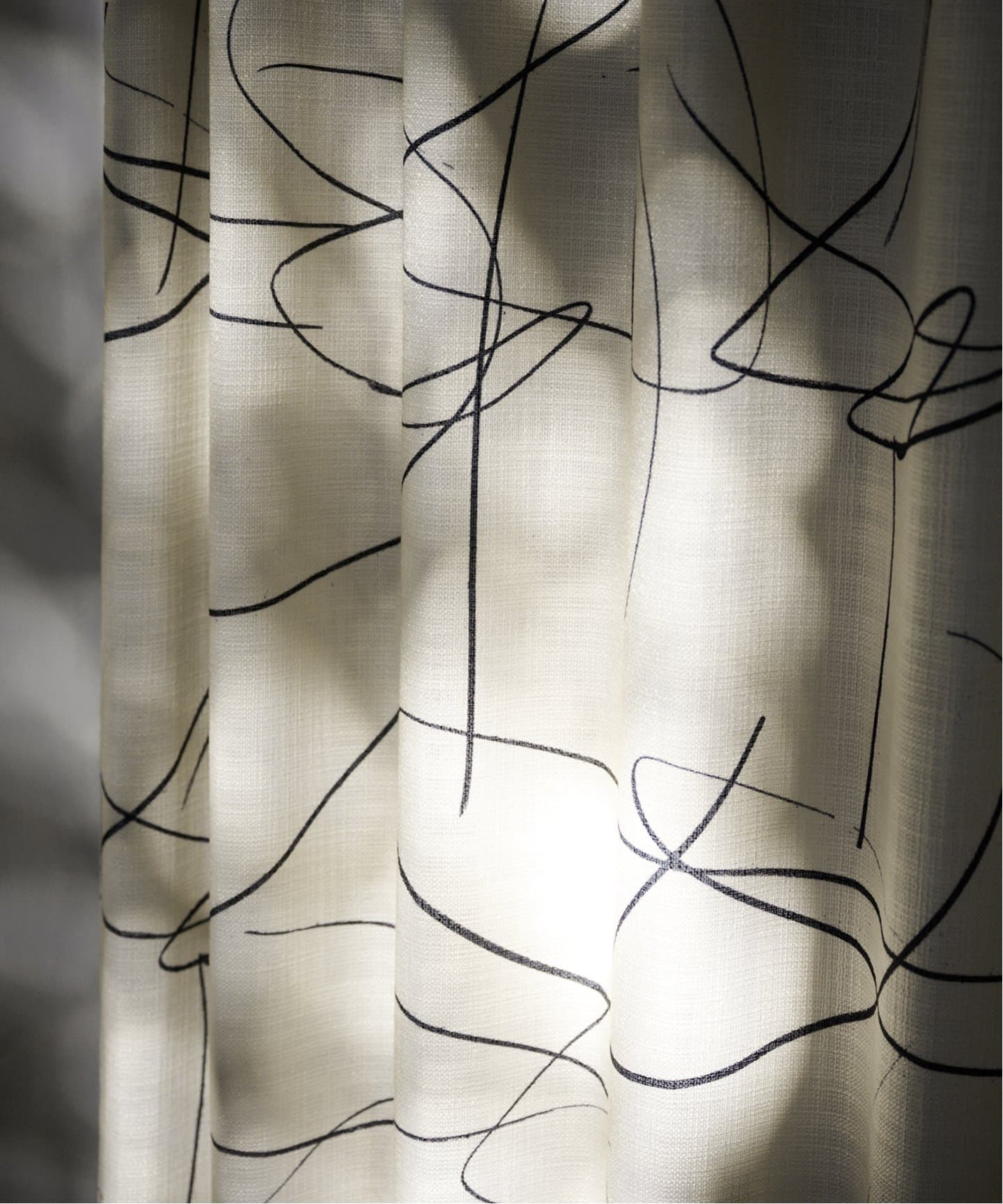 予約》CURTAIN WEATHER LINES 100x178 2枚セット（インテリア