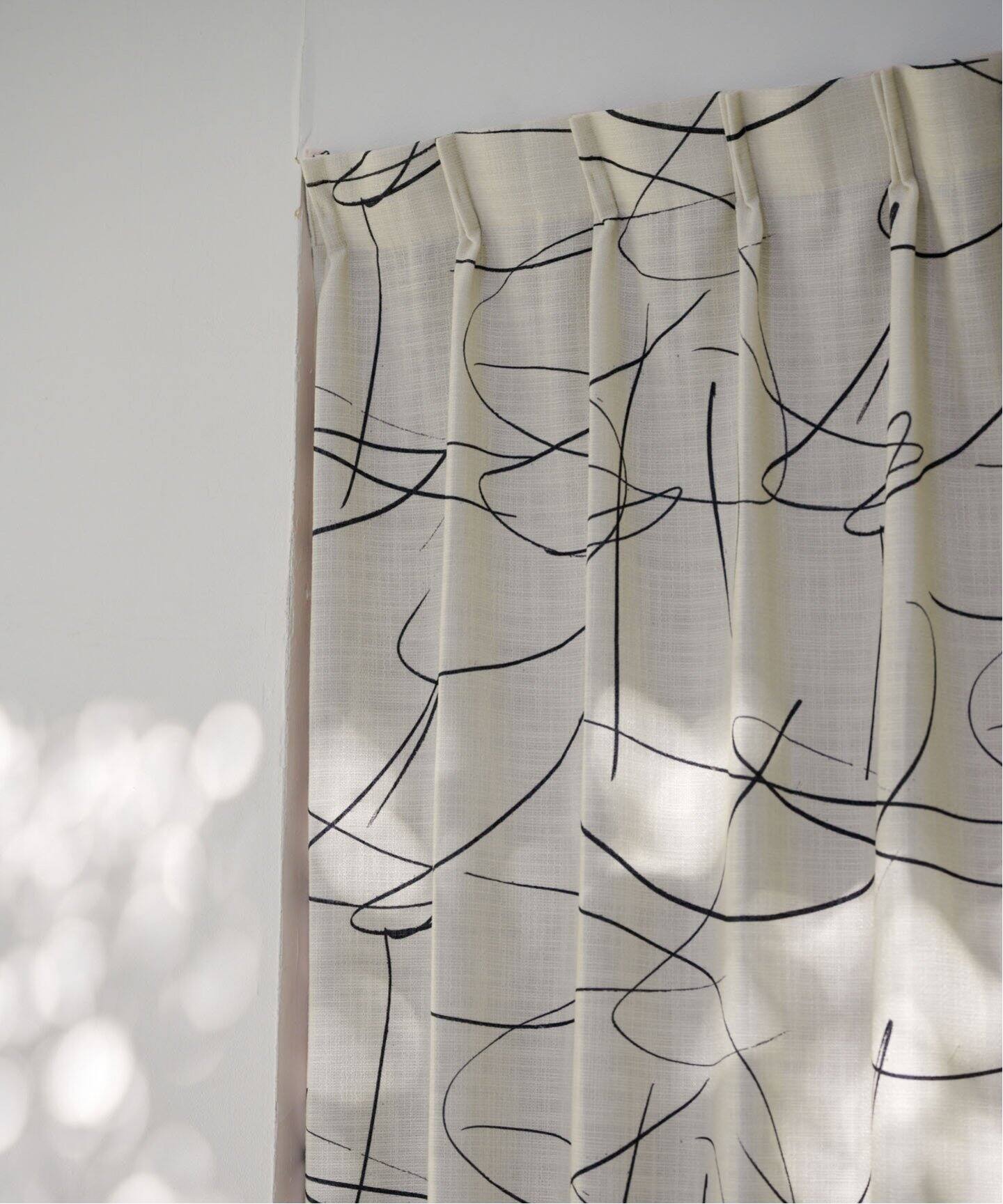 予約》CURTAIN WEATHER LINES 100x200 2枚セット（インテリア