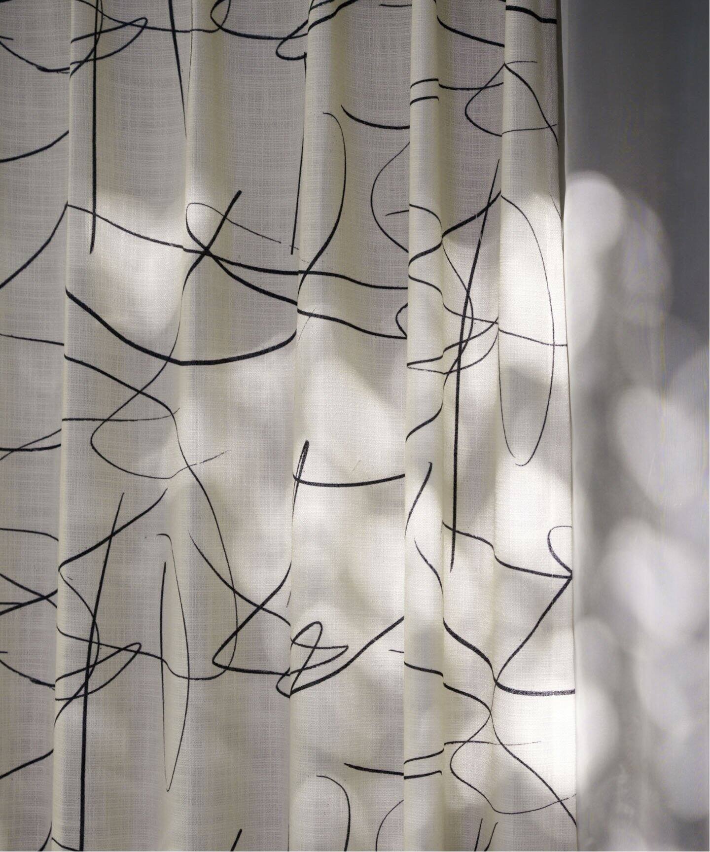 CURTAIN WEATHER LINES 100x200 2枚セット 予約》CURTAIN WEATHER LINES 100x200 2枚セット（インテリア