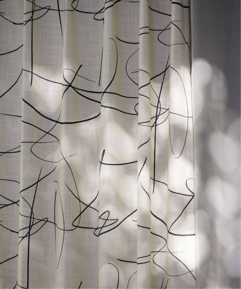予約》CURTAIN WEATHER LINES 100x200 2枚セット（インテリア 