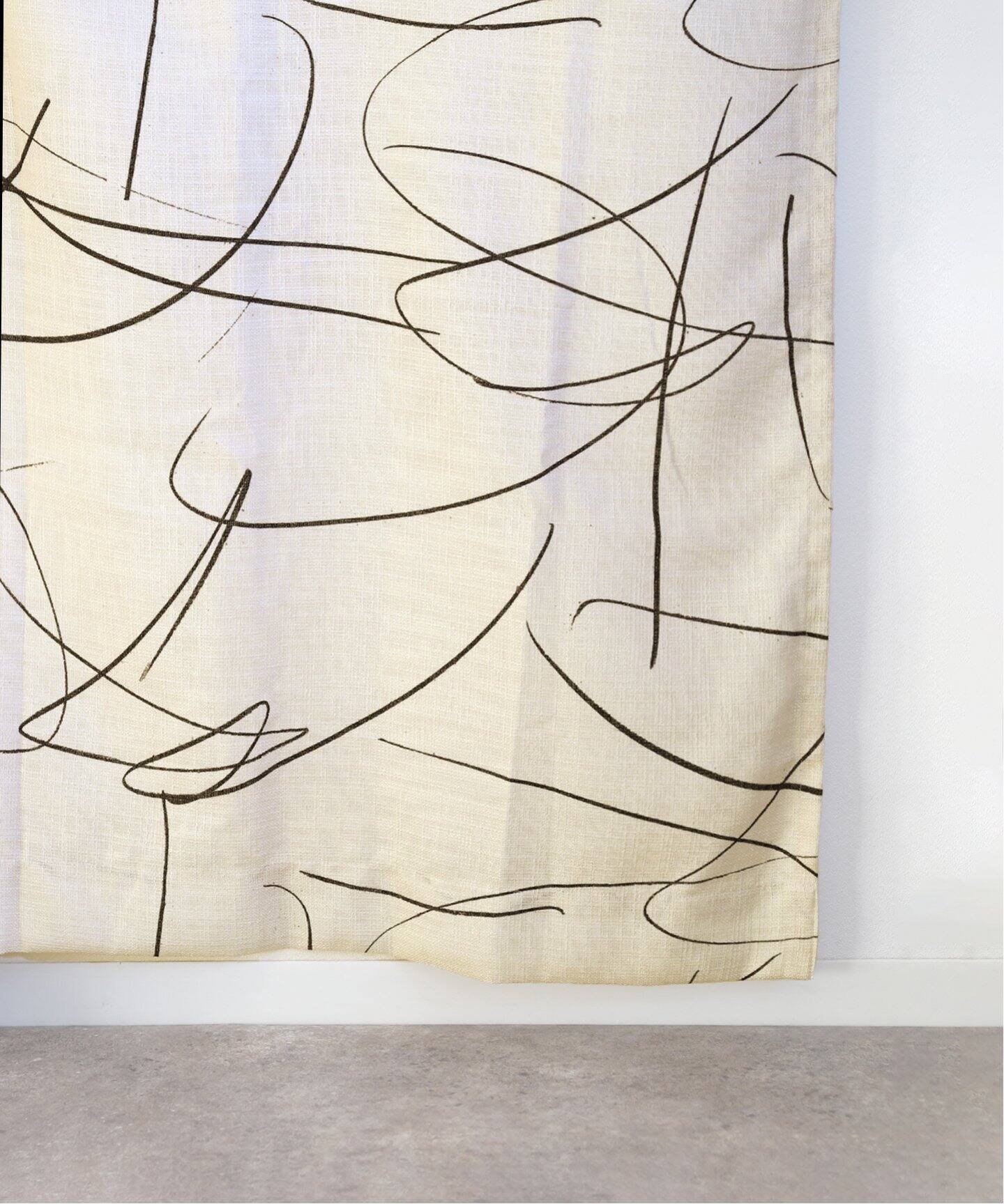 CURTAIN WEATHER LINES 100x200 2枚セット 予約》CURTAIN WEATHER LINES 100x200 2枚セット（インテリア