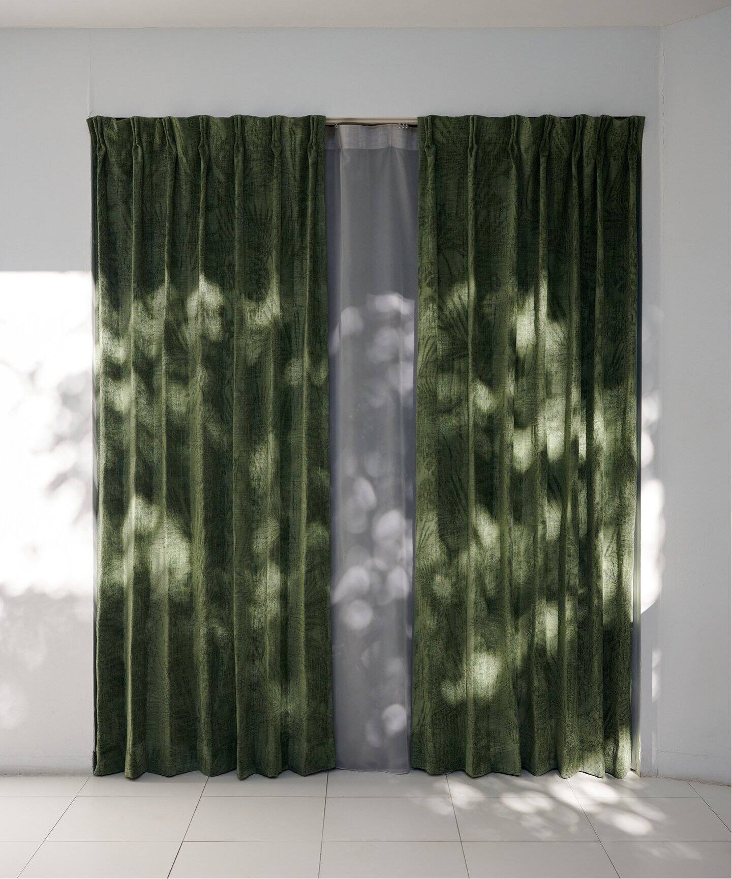 予約》CURTAIN LEAF 100x140 2枚セット（インテリアファブリック