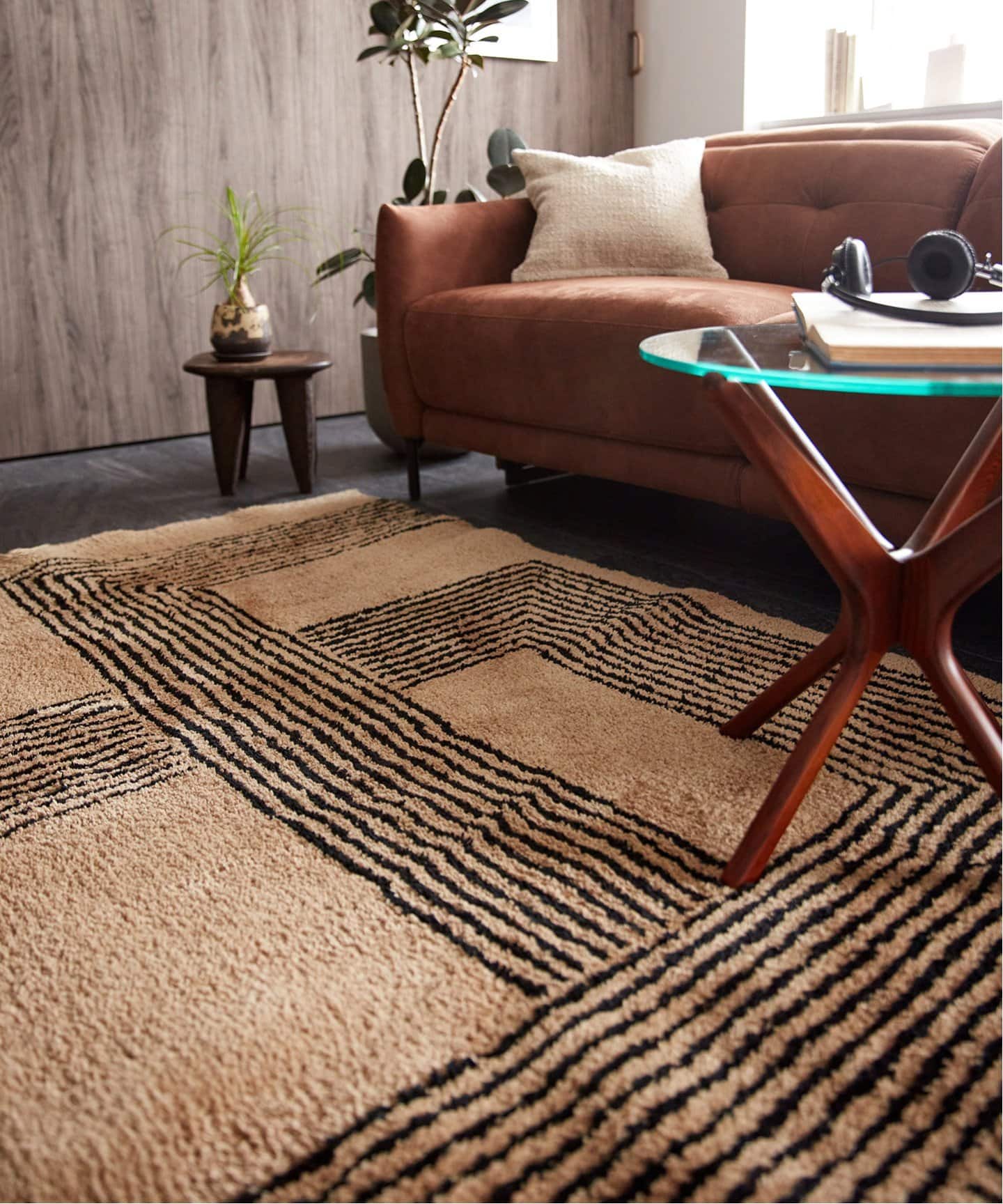 緊急値下げ　おしゃれラグ india woolラグ 140x200 緊急値下げ おしゃれラグ india woolラグ 140x200 楽天市場